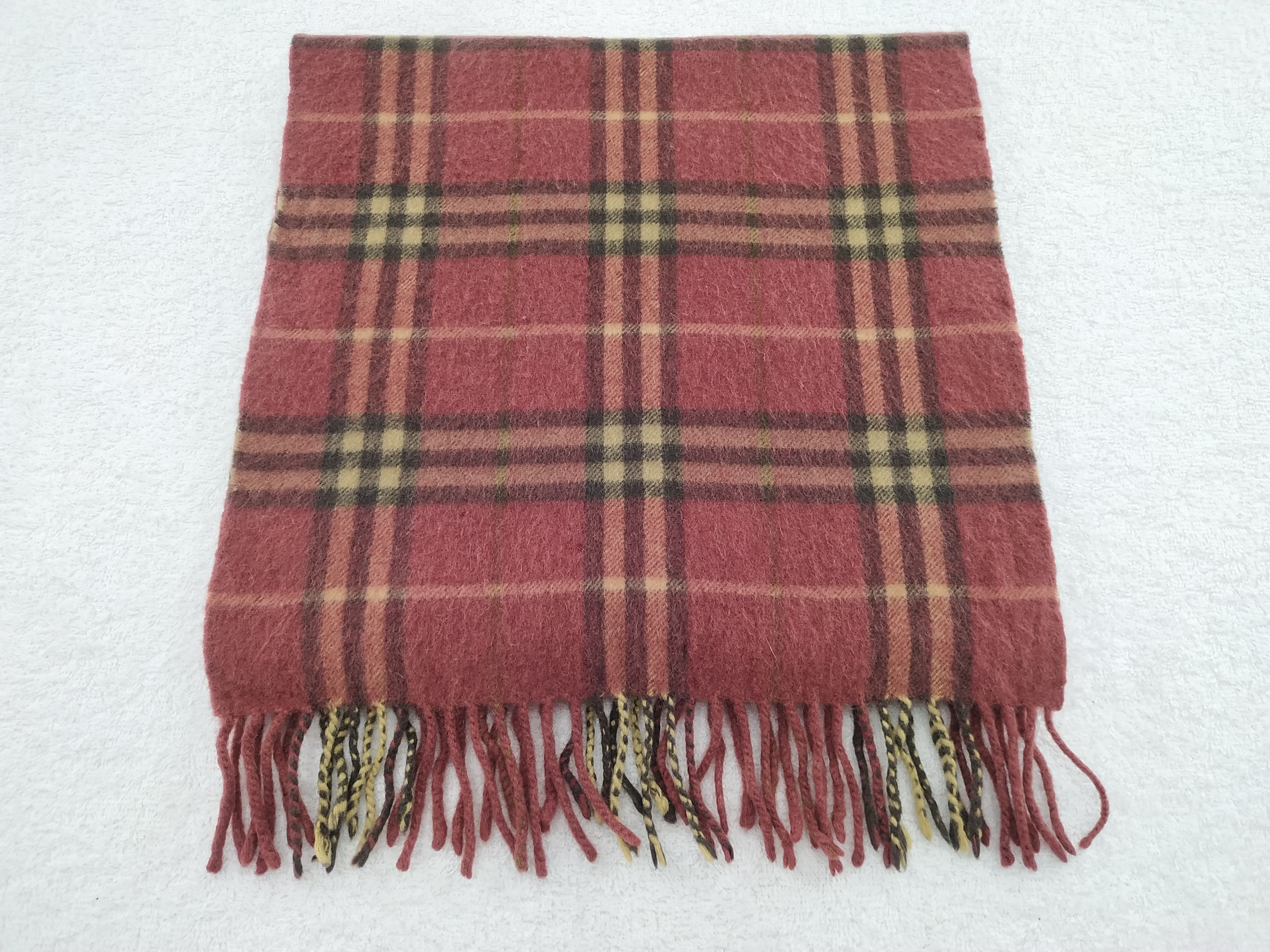 Burberry Vintage Burberry Scarf/Muffler/Neckwear MF459 Size ONE SIZE - 1 Thumbnail