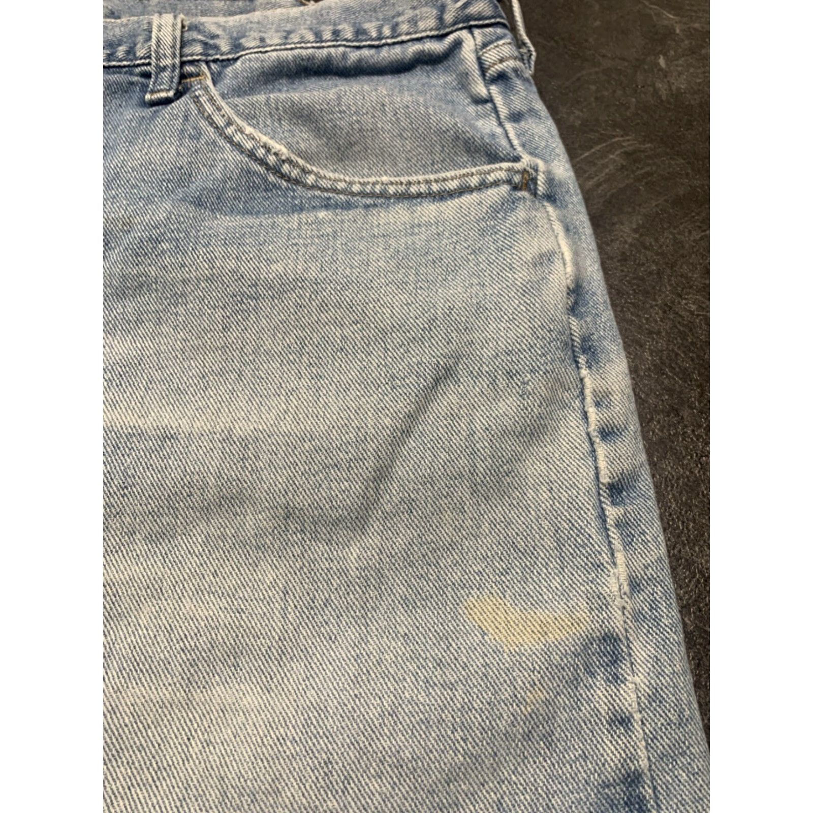 Wrangler Wrangler Jeans Shorts Men 38 Denim Cargo Casual Workwear Blue 10-Inch Inseam Size US 38 / EU 54 - 3 Thumbnail