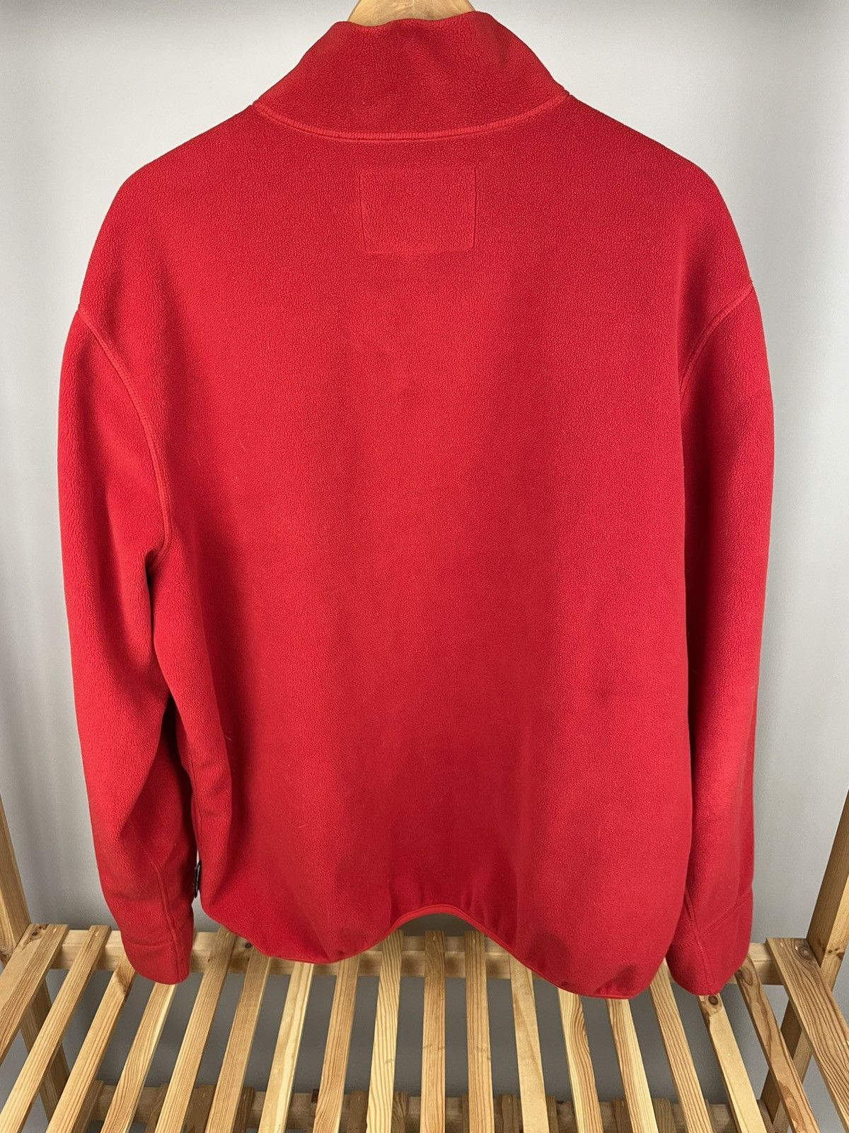 Polo Ralph Lauren × Ralph Lauren × Vintage Polo sport Ralph Lauren red fleece 1/4 zip Size US XL / EU 56 / 4 - 7 Thumbnail