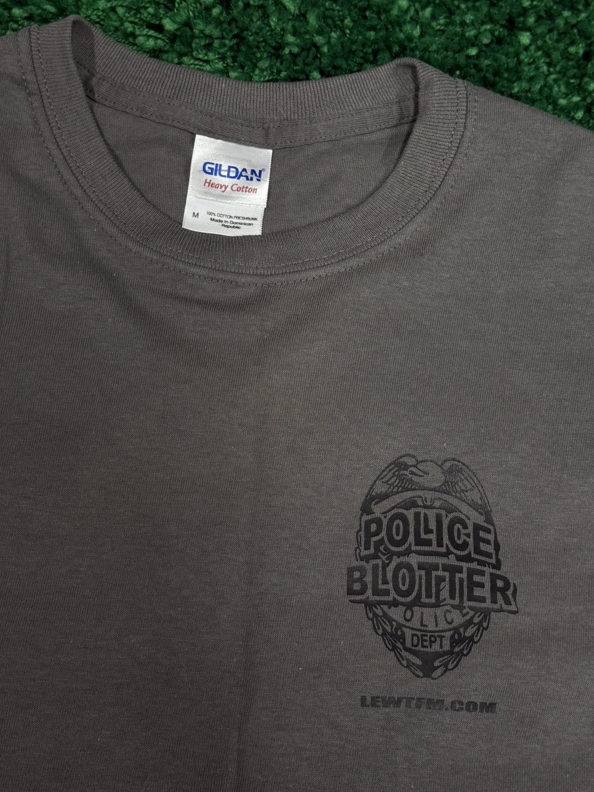 Gildan Vintage Gildan Police LEO Training Tee Dark Grey Medium Mom Size US M / EU 48-50 / 2 - 4 Thumbnail