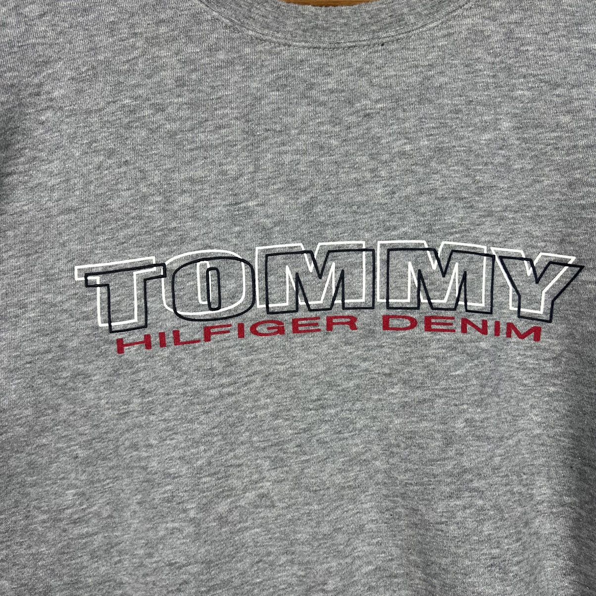 Tommy Hilfiger Vintage TOMMY HILFIGER DENIM Crewneck Sweatshirt #3978-C181 Size US L / EU 52-54 / 3 - 3 Thumbnail