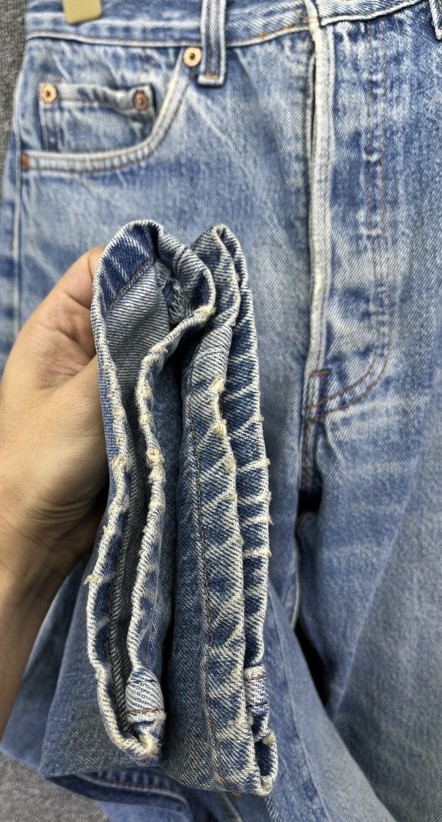 Levi's Vintage 90s Levi's 501 Rare Jeans Denim Pants Size US 30 / EU 46 - 11 Thumbnail