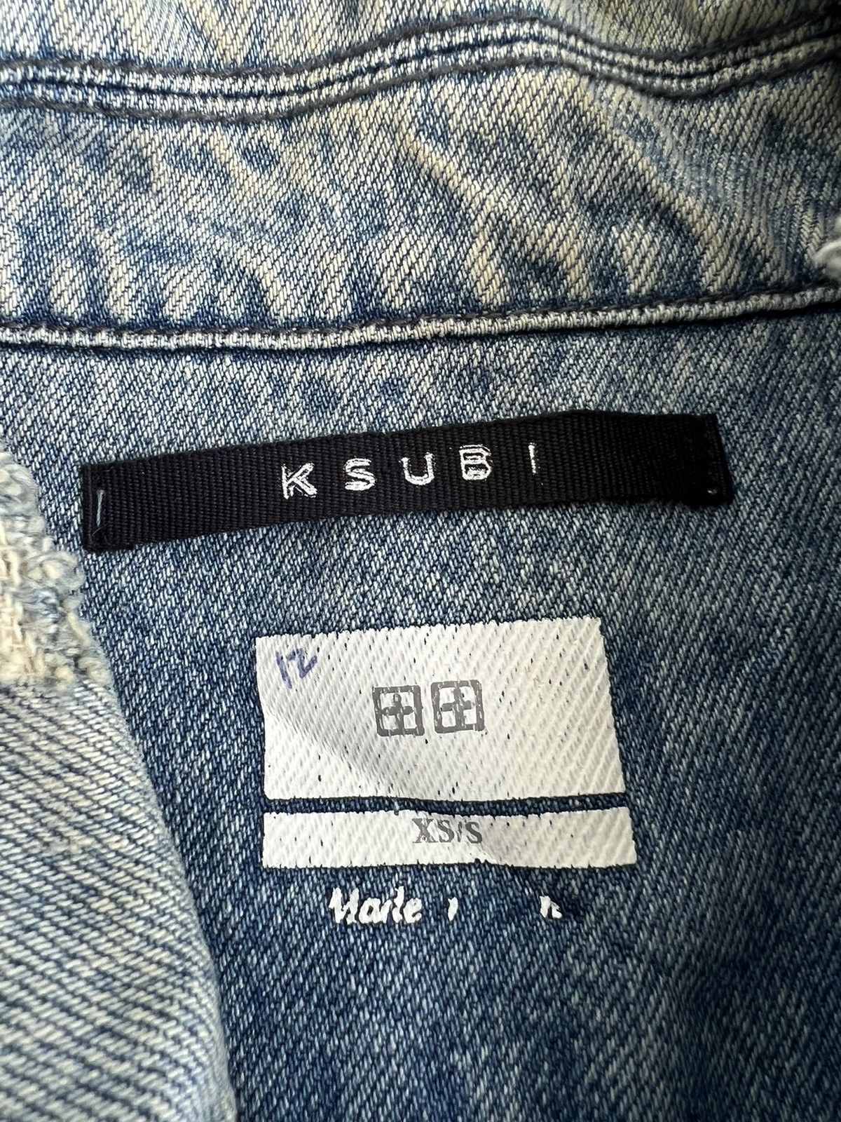 Vtg Ksubi 🇦🇺 Rockstar Denim Sleeveless Type-3 Trucker Jacket Denim Jackets