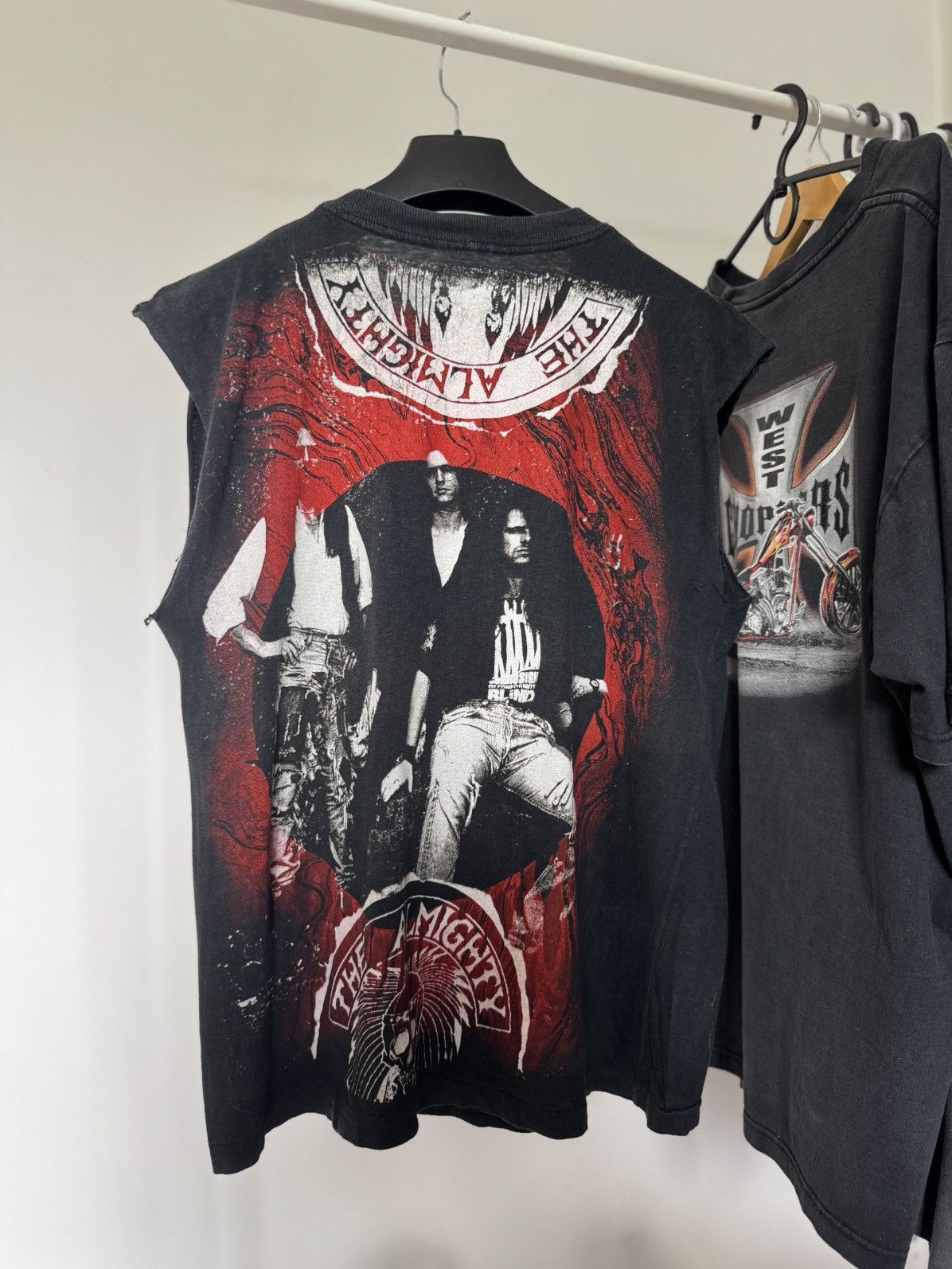 Band Tees Vintage 90s The Almighty Mosquitoheads Sleeveless Tank Top Size US M / EU 48-50 / 2 - 4 Thumbnail