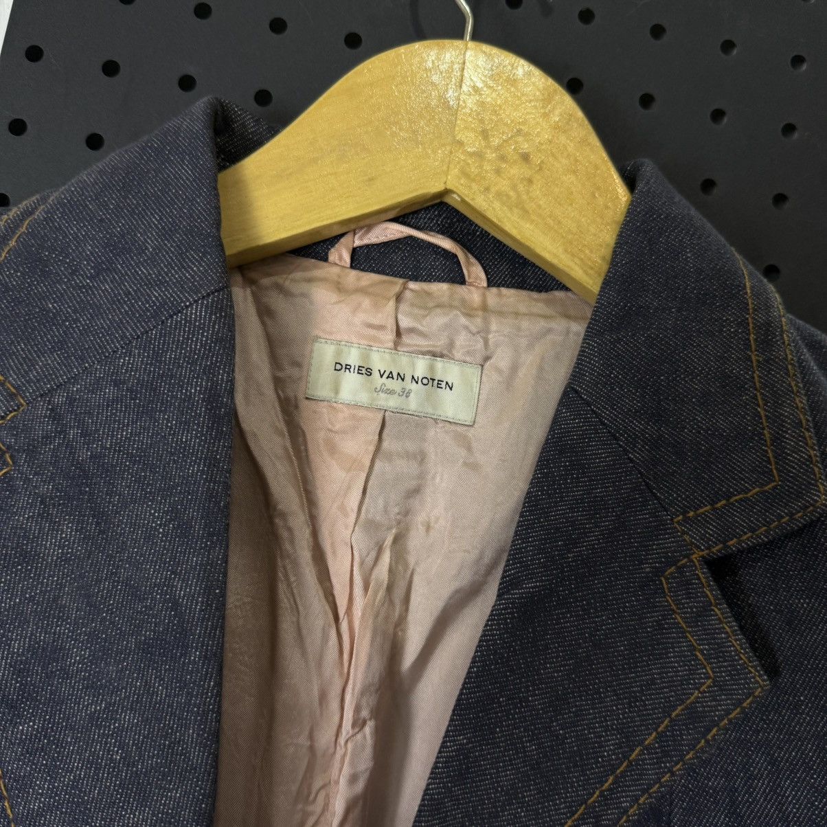 Dries Van Noten Dries Van Noten Blazers denim jacket Size XS / US 0-2 / IT 36-38 - 5 Thumbnail