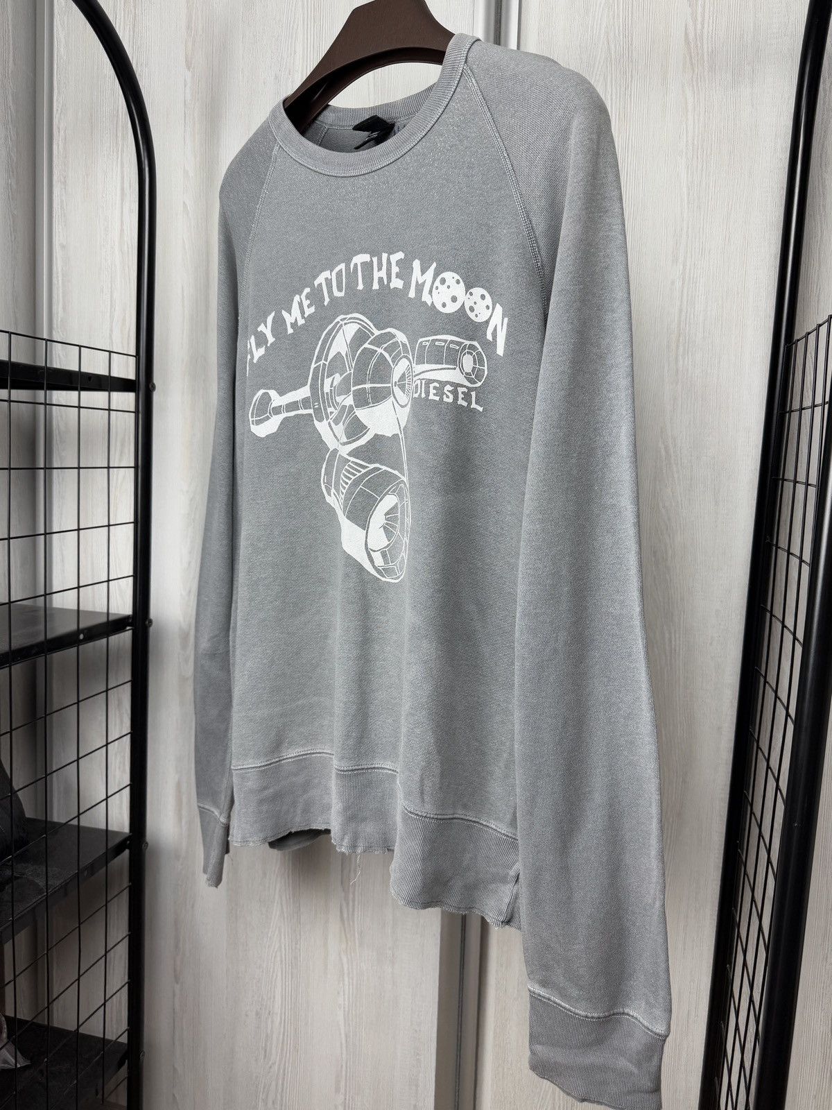 Diesel Diesel vintage ‘Fly me to the moon’ oversized sweatshirt XXL Size US XXL / EU 58 / 5 - 6 Thumbnail