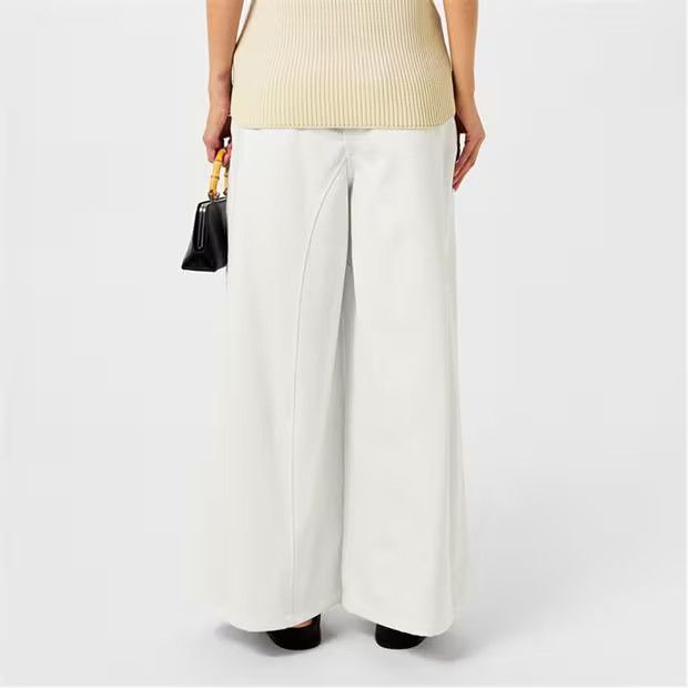 Jil Sander o1g2r1mq1024 Denim Pant in White Size 24" / US 00 / IT 34 - 5 Thumbnail