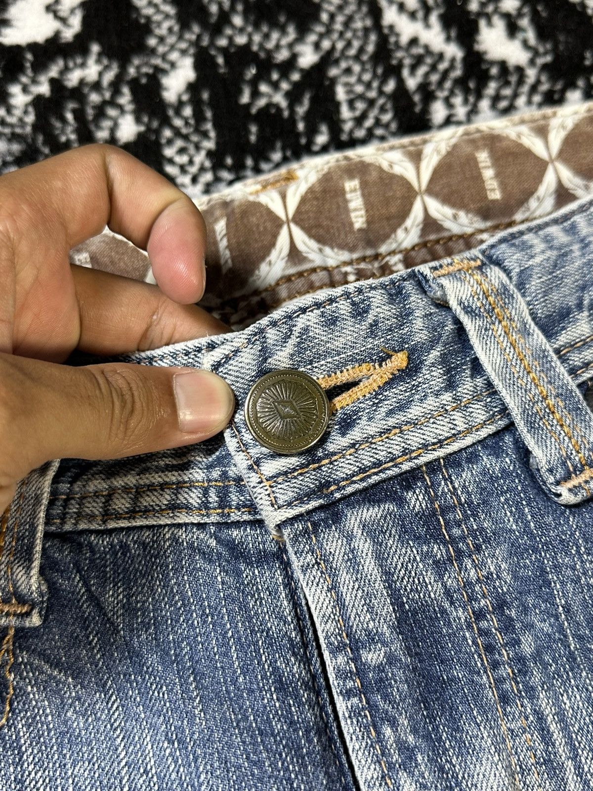 Kapital Flared Edwin Exclusive Vintage Mud Wash Jeans Size US 30 / EU 46 - 4 Thumbnail