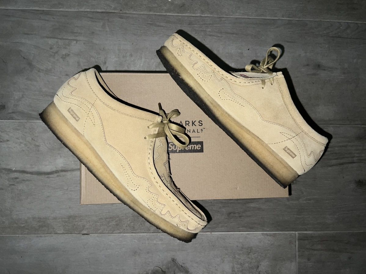 Clarks Supreme Supreme x Clarks Western Cut Wallabees Grailed