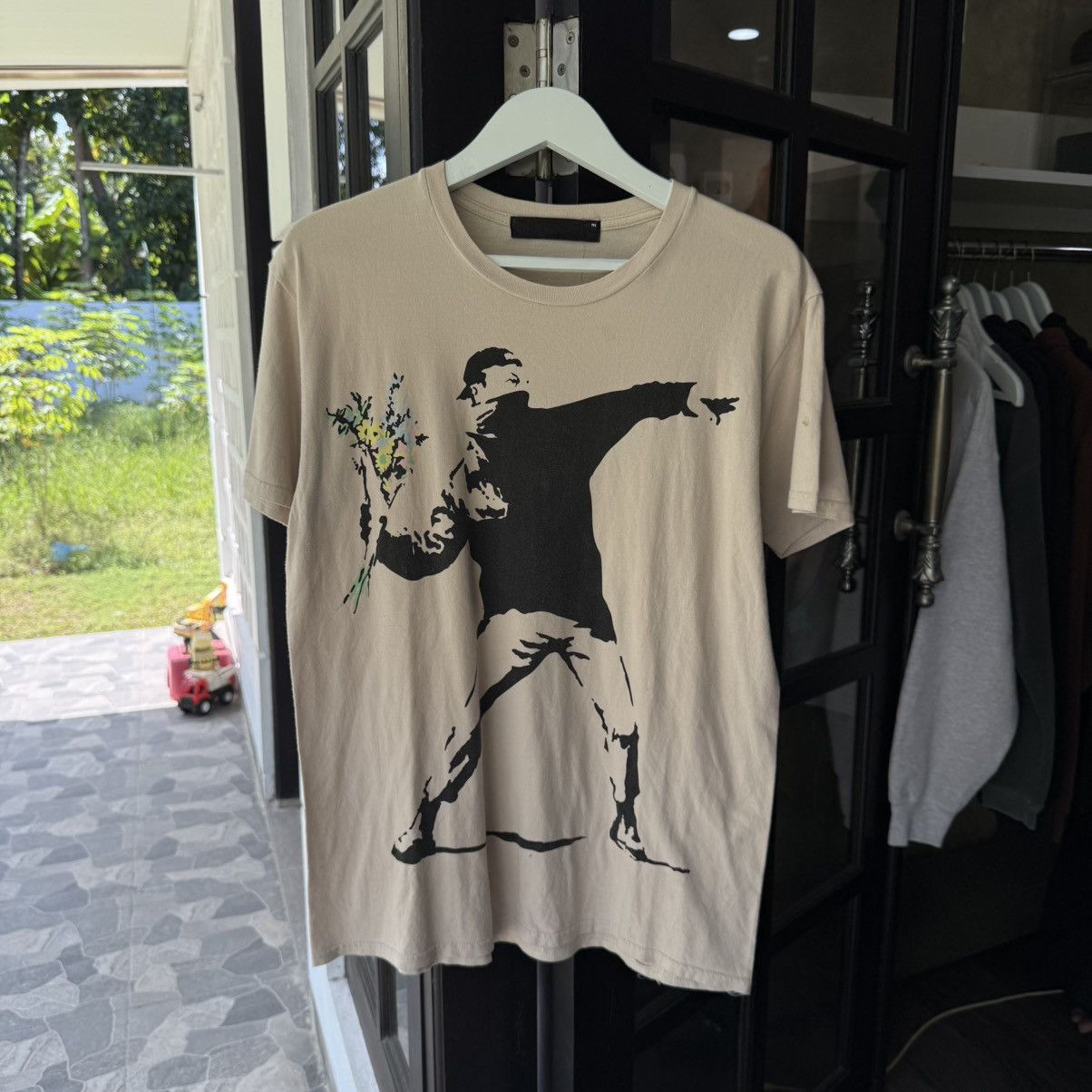 Fuck Art, Make Tees Bansky Art By Brandalised Size US M / EU 48-50 / 2 - 1 Thumbnail