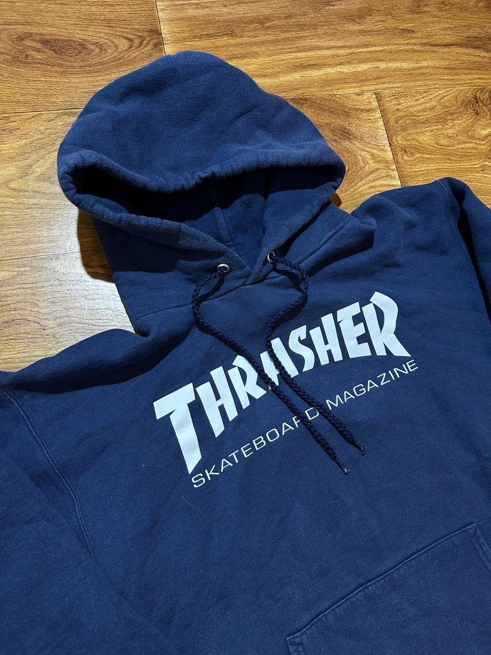 Thrasher Vintage Oversized Thrasher hoodie big logo Y2K Skateboarding Size US S / EU 44-46 / 1 - 2 Thumbnail