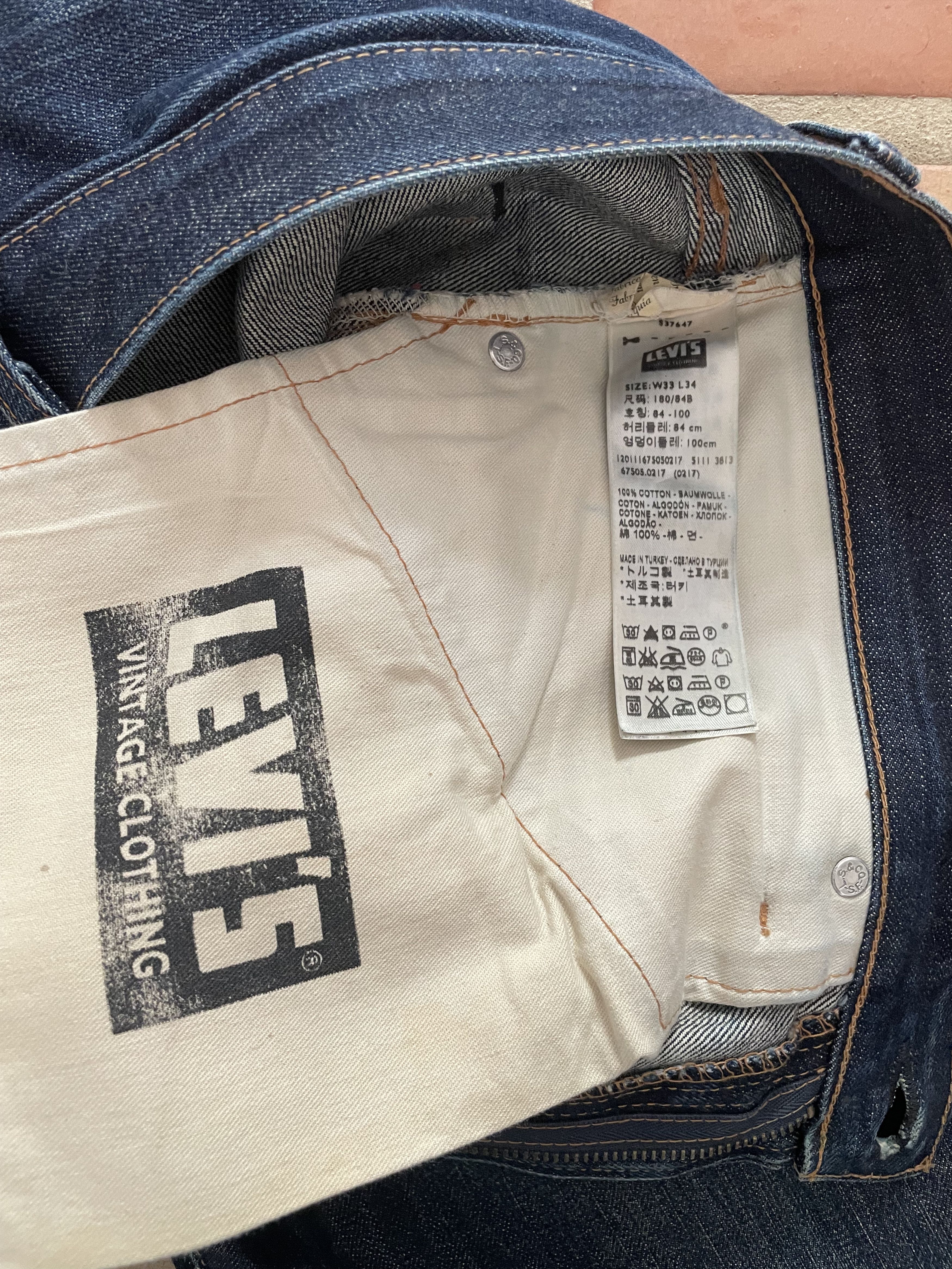 Levi's Vintage Clothing Levi's vintage clothing 505 33 x 34 Size US 33 - 4 Thumbnail