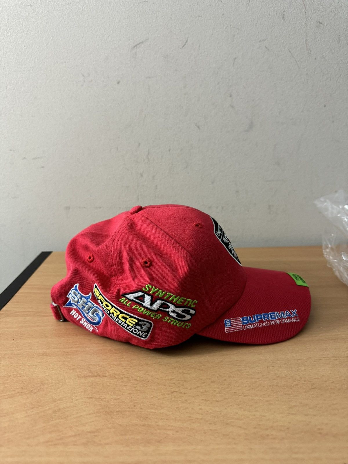 Supreme Supreme Racing Team 6-Panel Cap Red Size ONE SIZE - 4 Thumbnail