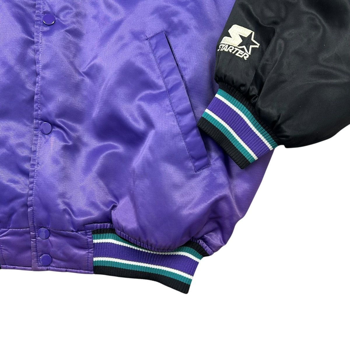 MLB VTG 90s ARIZONA DIAMONDBACKS STARTER SATIN BOMBER JACKET Size US L / EU 52-54 / 3 - 4 Thumbnail