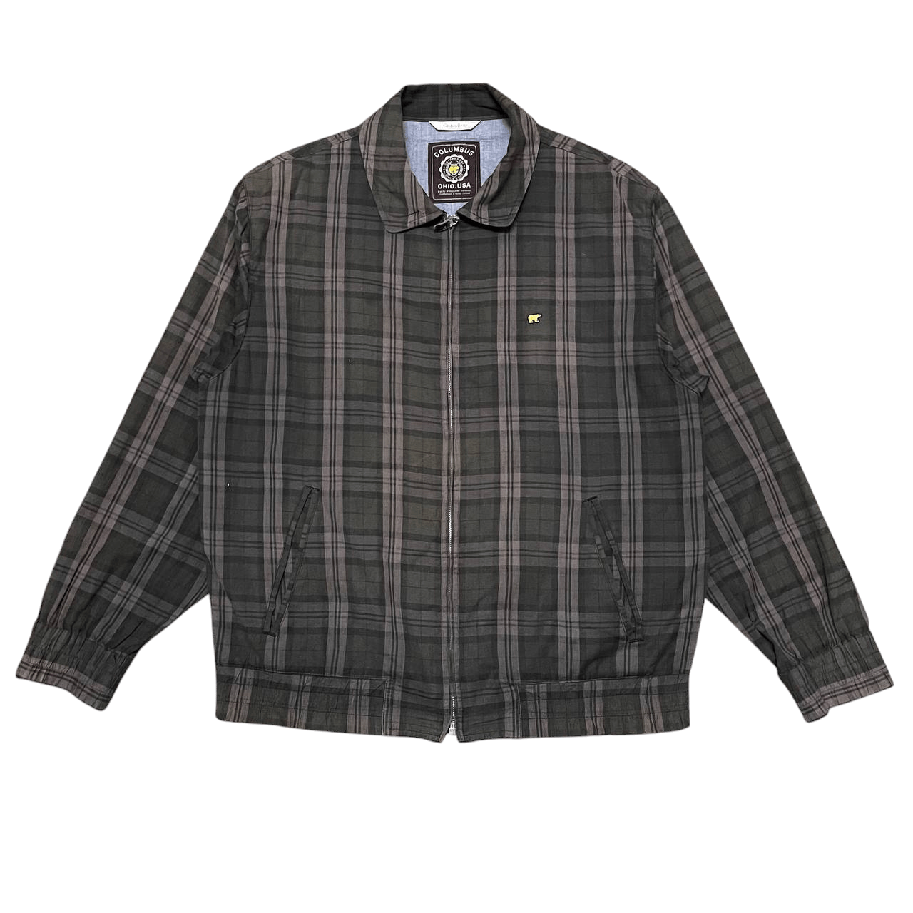 Golden Bear Vintage Golden Bear Columbus Plaid Zipper Jacket Size US L / EU 52-54 / 3 - 1 Thumbnail