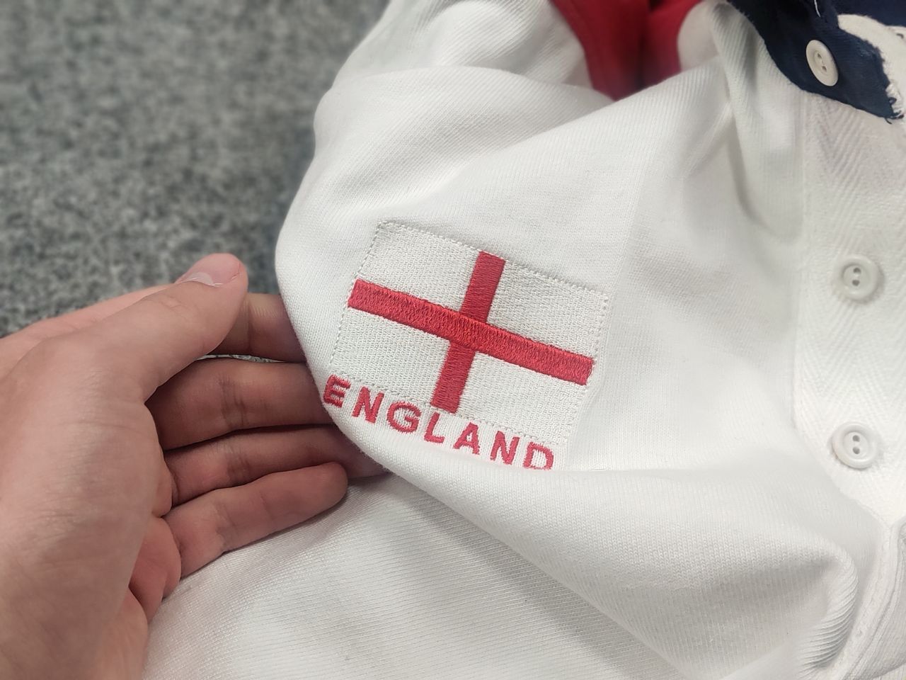 Vintage Vintage England 1999 Rugby World Cup Long sleeve jersey Size US M / EU 48-50 / 2 - 13 Thumbnail