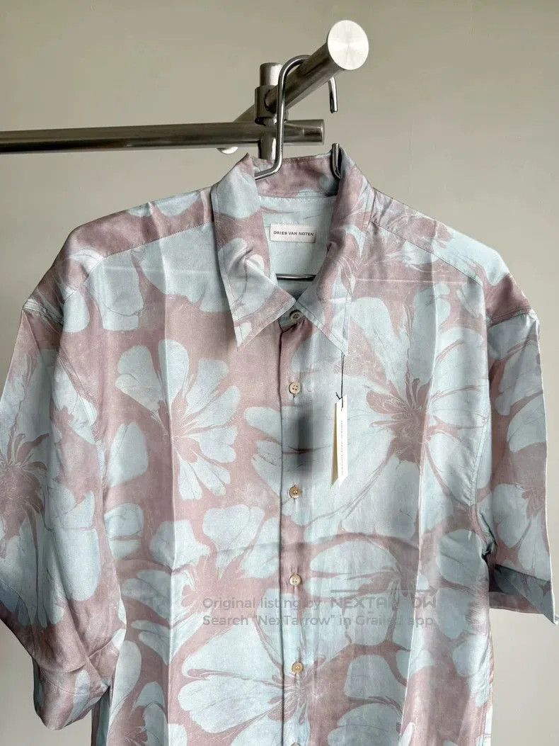 Dries Van Noten Dries Van Noten Silk Floral Shirt. Size US S / EU 44-46 / 1 - 2 Thumbnail