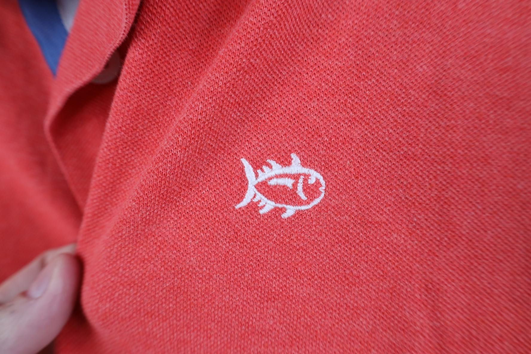 Vintage Southern Tide The Skipjack Polo Knit Golf Polo Shirt Boat Size US L / EU 52-54 / 3 - 4 Thumbnail