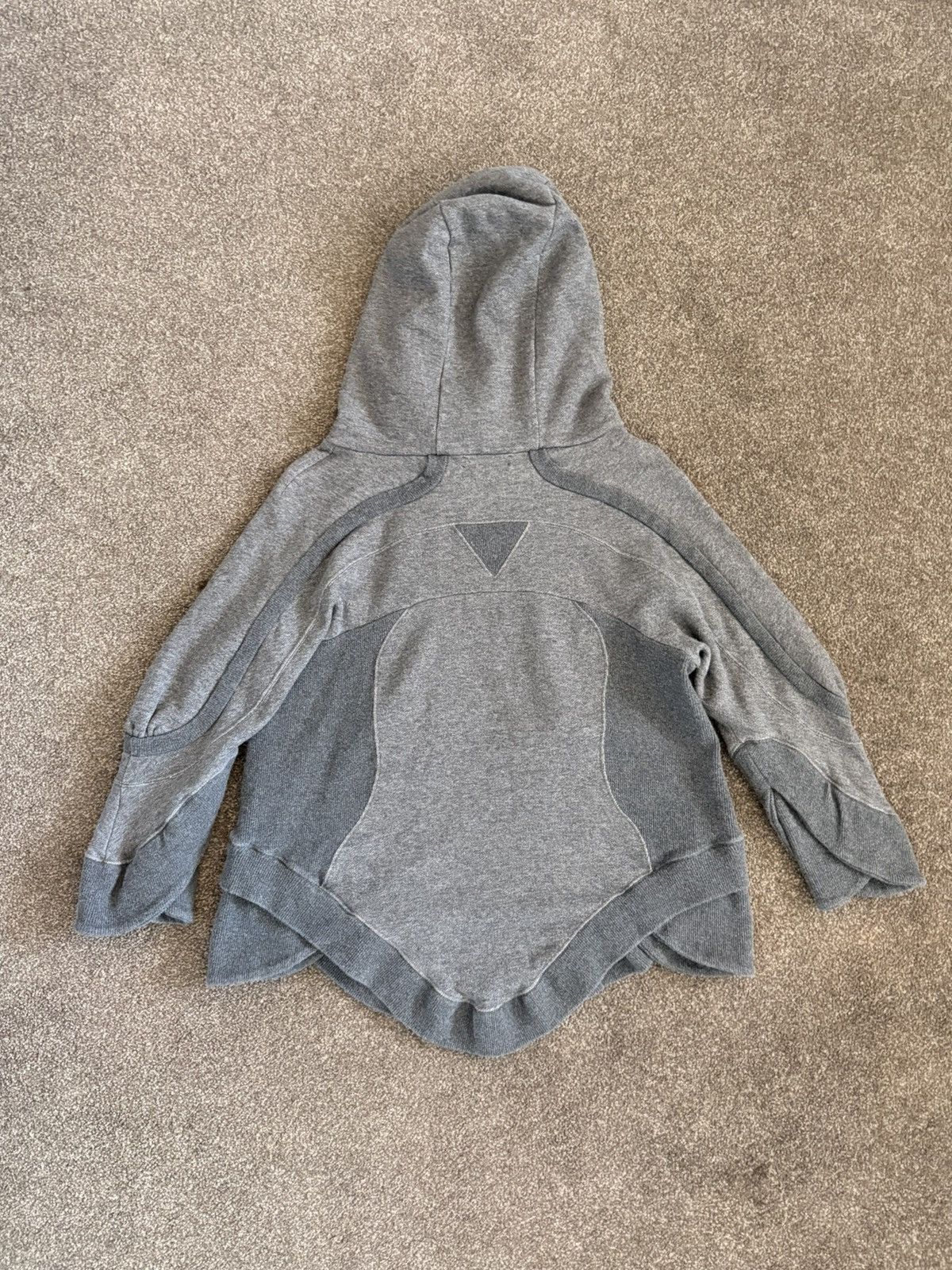 Undercover Undercover Gray Paneled Hoodie Size S / US 4 / IT 40 - 4 Thumbnail