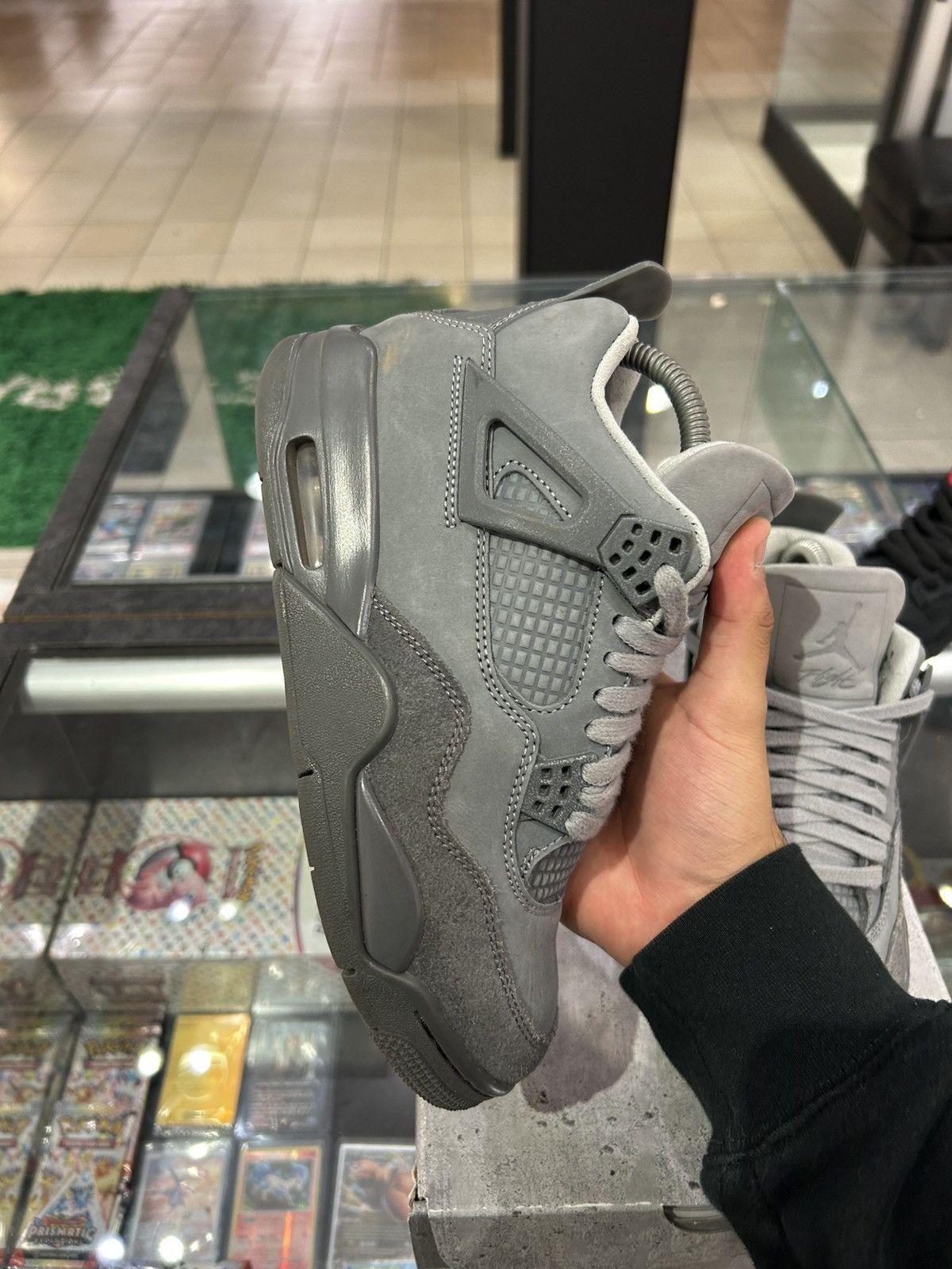 Jordan Brand Jordan 4 wet cement Size US 5 / EU 37 - 5 Thumbnail