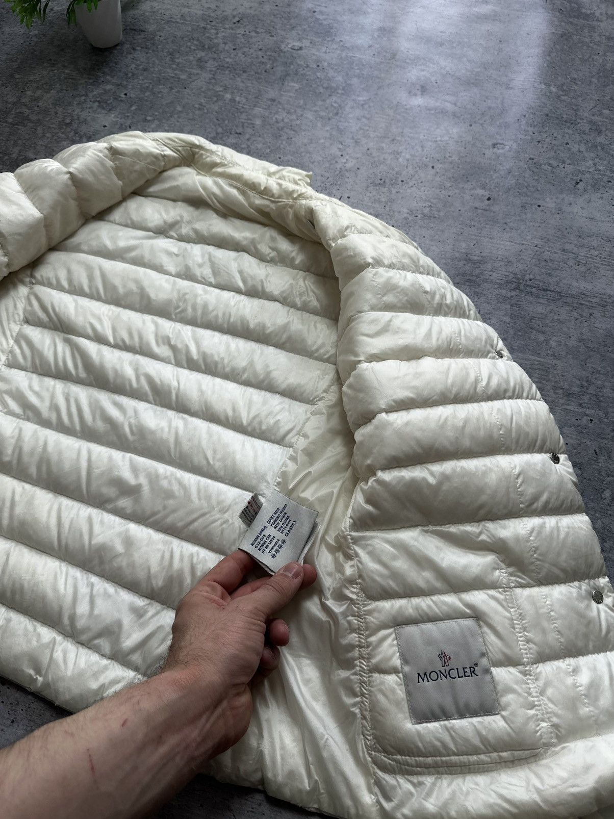 Moncler Vintage Moncler Lisette Giubbotto Down Puffer Winter Jacket Size S / US 4 / IT 40 - 9 Thumbnail