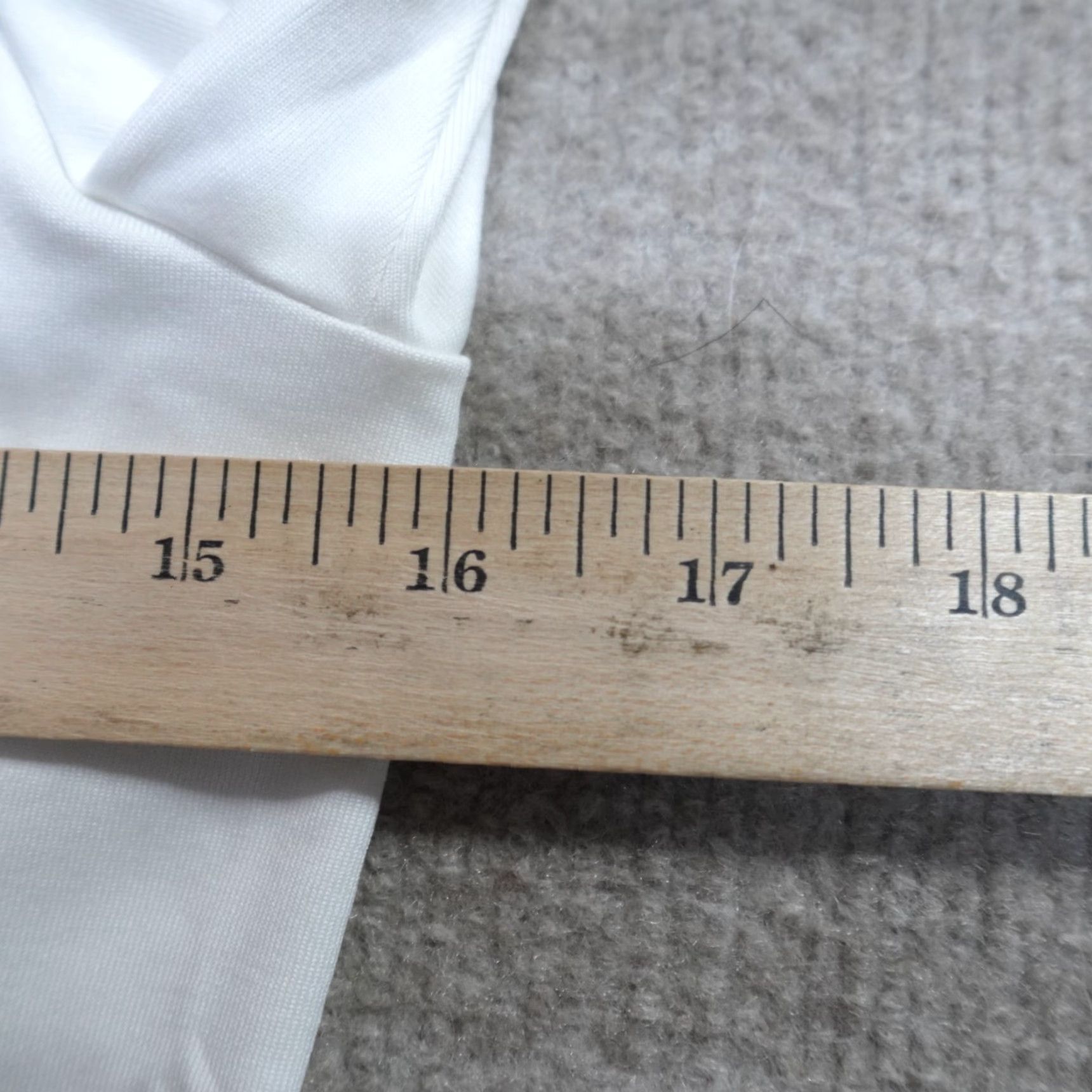 Barker MARKER Womens Sweater Small White 1/4 Zip Pullover Solid Polartec Made in USA Shirt Adult Small White 1/4 Zip Athletic Running Womens Size S / US 4 / IT 40 - 7 Thumbnail