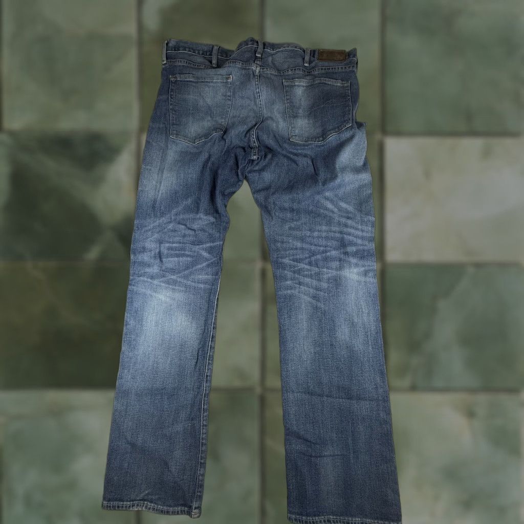 Polo Ralph Lauren Polo Ralph Lauren Jeans Hampton Straight 42T Big & Tall Denim 36 In Light Stonewashed Medium-Light Blue Men Size US XL / EU 56 / 4 - 1 Thumbnail
