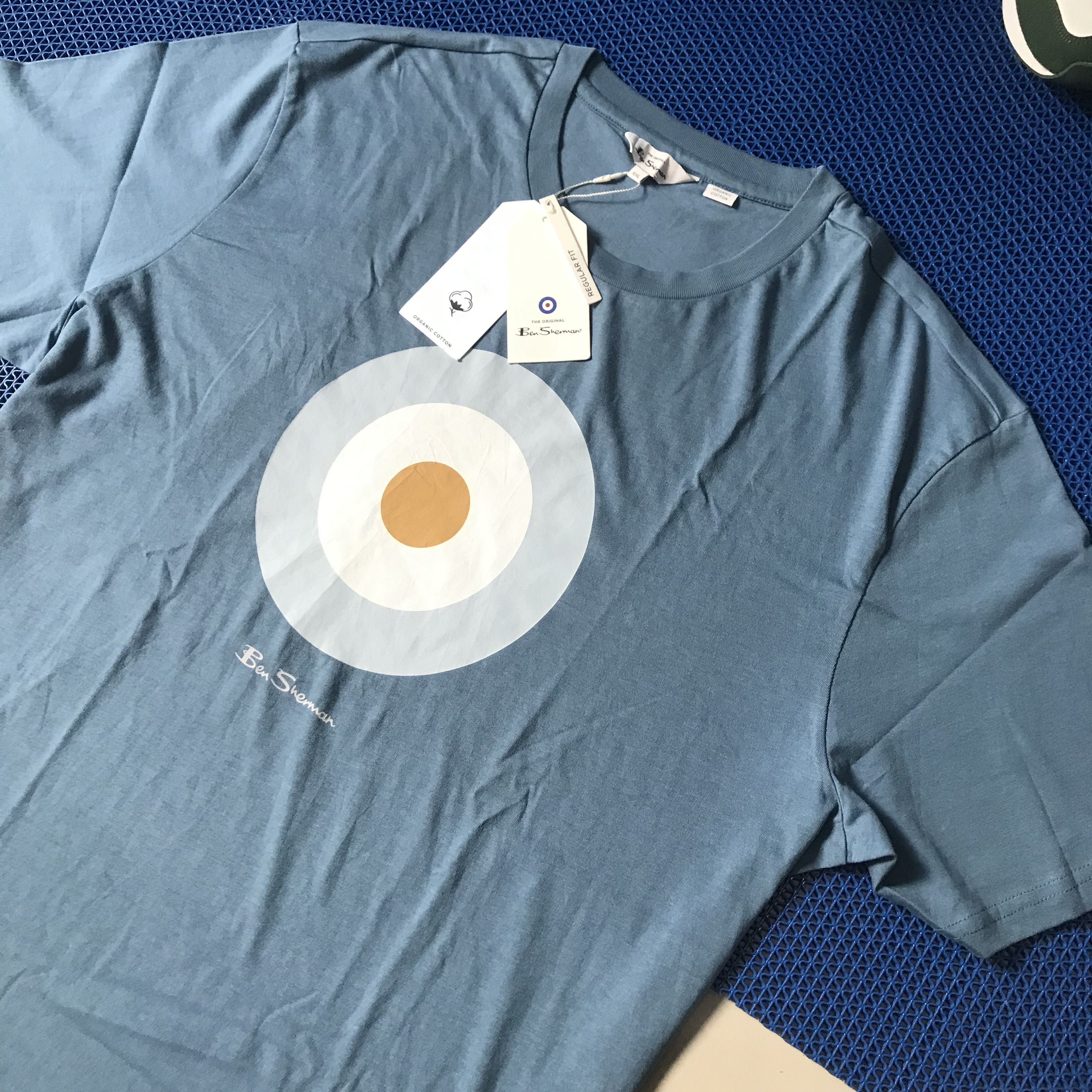 Ben Sherman × Hysteric Glamour Ben Sherman mods Target Blue Shadow T-Shirt new XXL Size US XXL / EU 58 / 5 - 11 Thumbnail