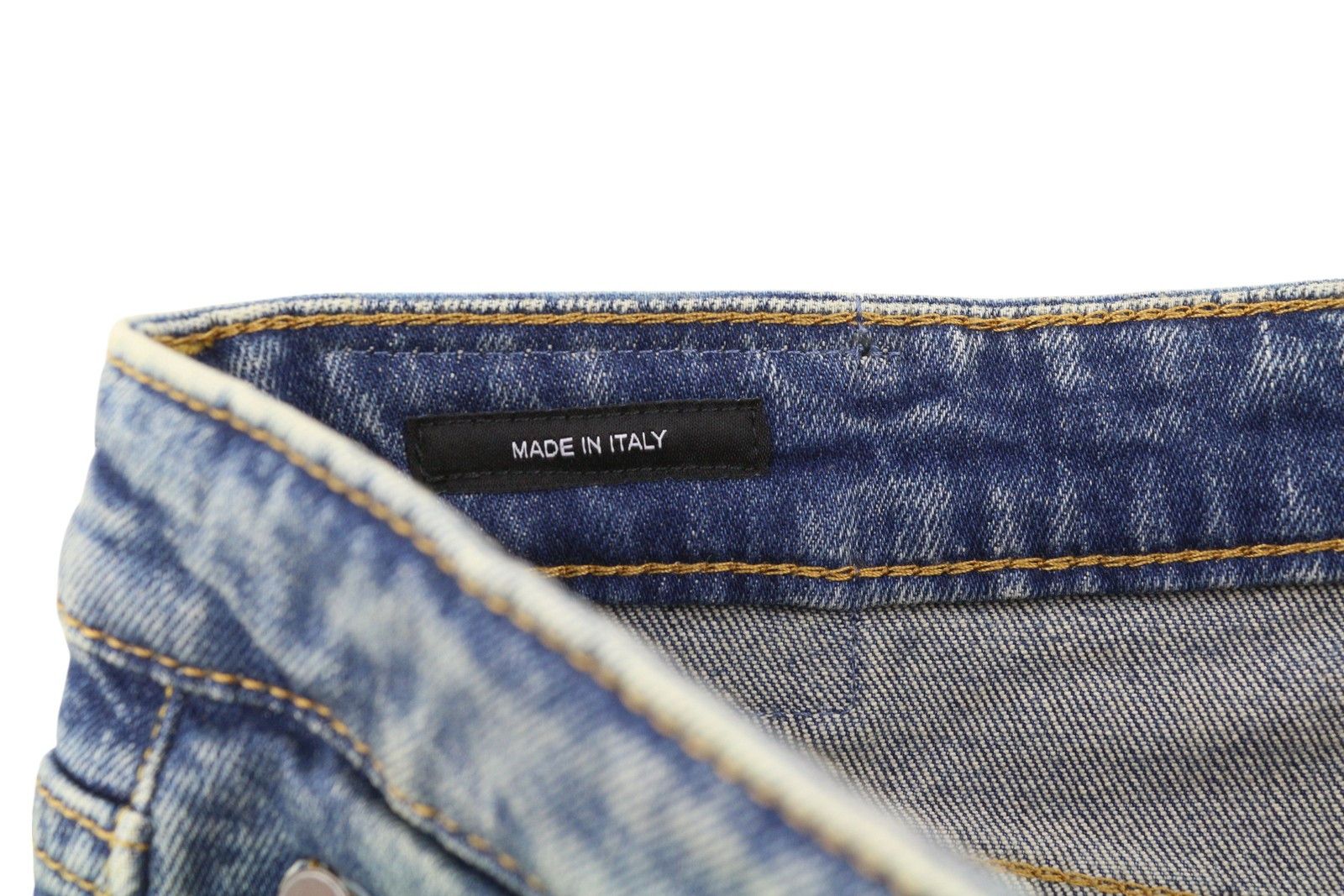 R13 KICK 26 Kelly Stretch Faded Blue Cropped Jeans 85442 Size 26" / US 2 / IT 38 - 7 Thumbnail