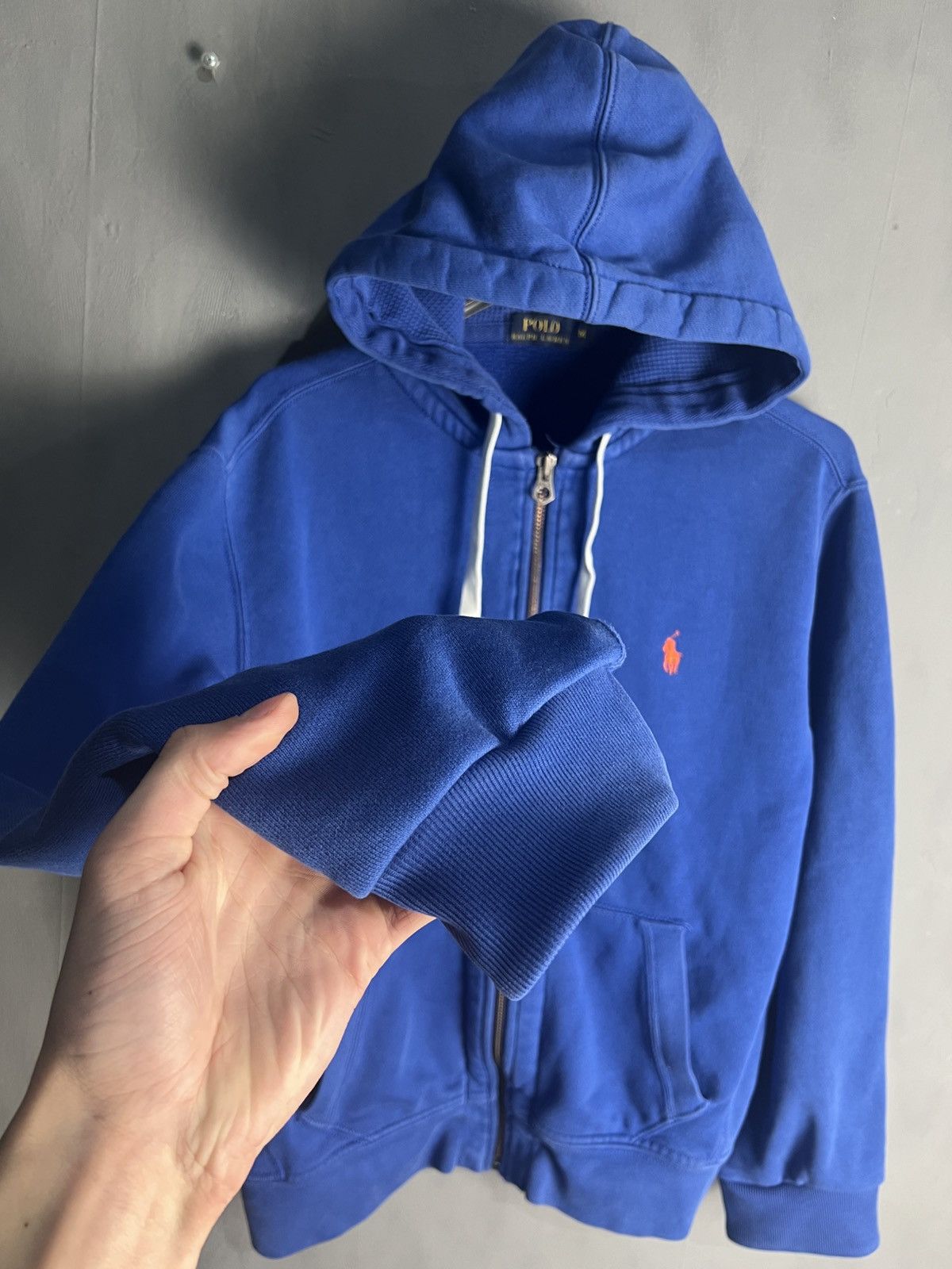 Polo Ralph Lauren Vintage Y2K Polo Ralph Lauren Zip Up Hoodie Size M Size US M / EU 48-50 / 2 - 3 Thumbnail