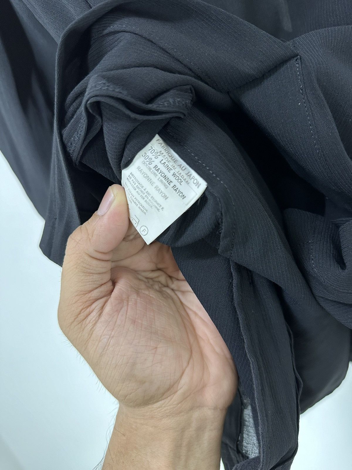 Yohji Yamamoto Yohji Yamamoto Y’s Rayon Jacket Design Rare Black Fashion Size US M / EU 48-50 / 2 - 9 Thumbnail