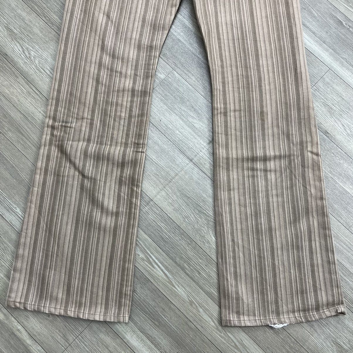 semanticdesign Semantic Design Japanese Brand Bootcut Striped Pants Size US 32 / EU 48 - 18 Thumbnail