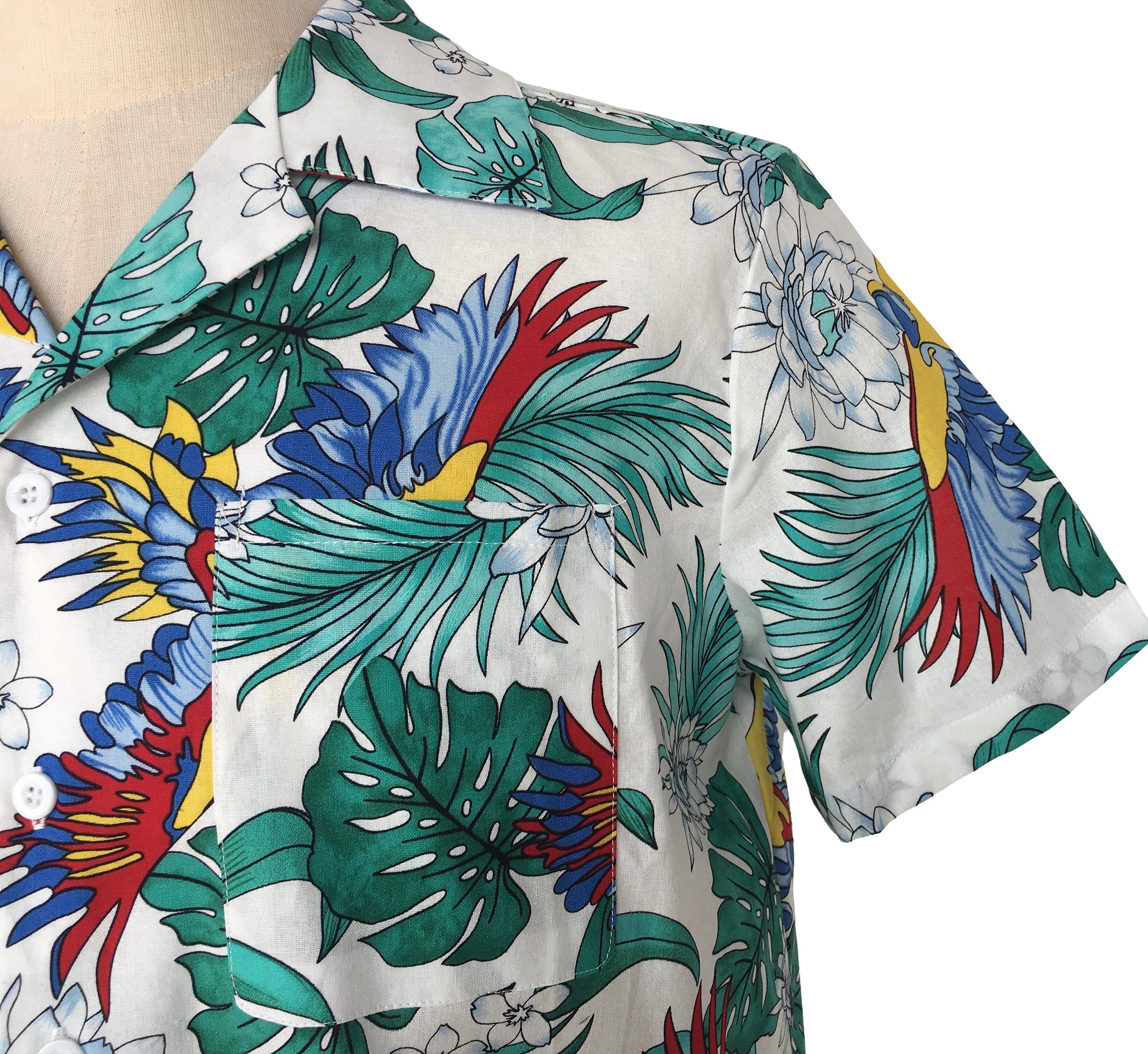 Other Summer Retro Shirts Hawaii Casual Short Sleeve Size US XL / EU 56 / 4 - 4 Thumbnail