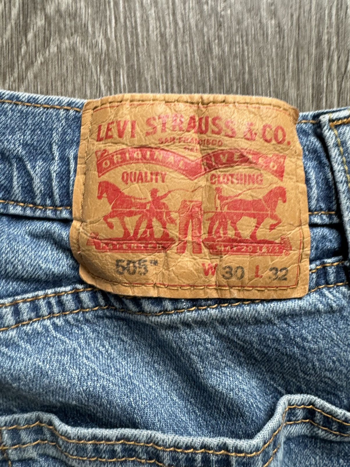 Levi's Levis 505 Size US 30 / EU 46 - 3 Thumbnail
