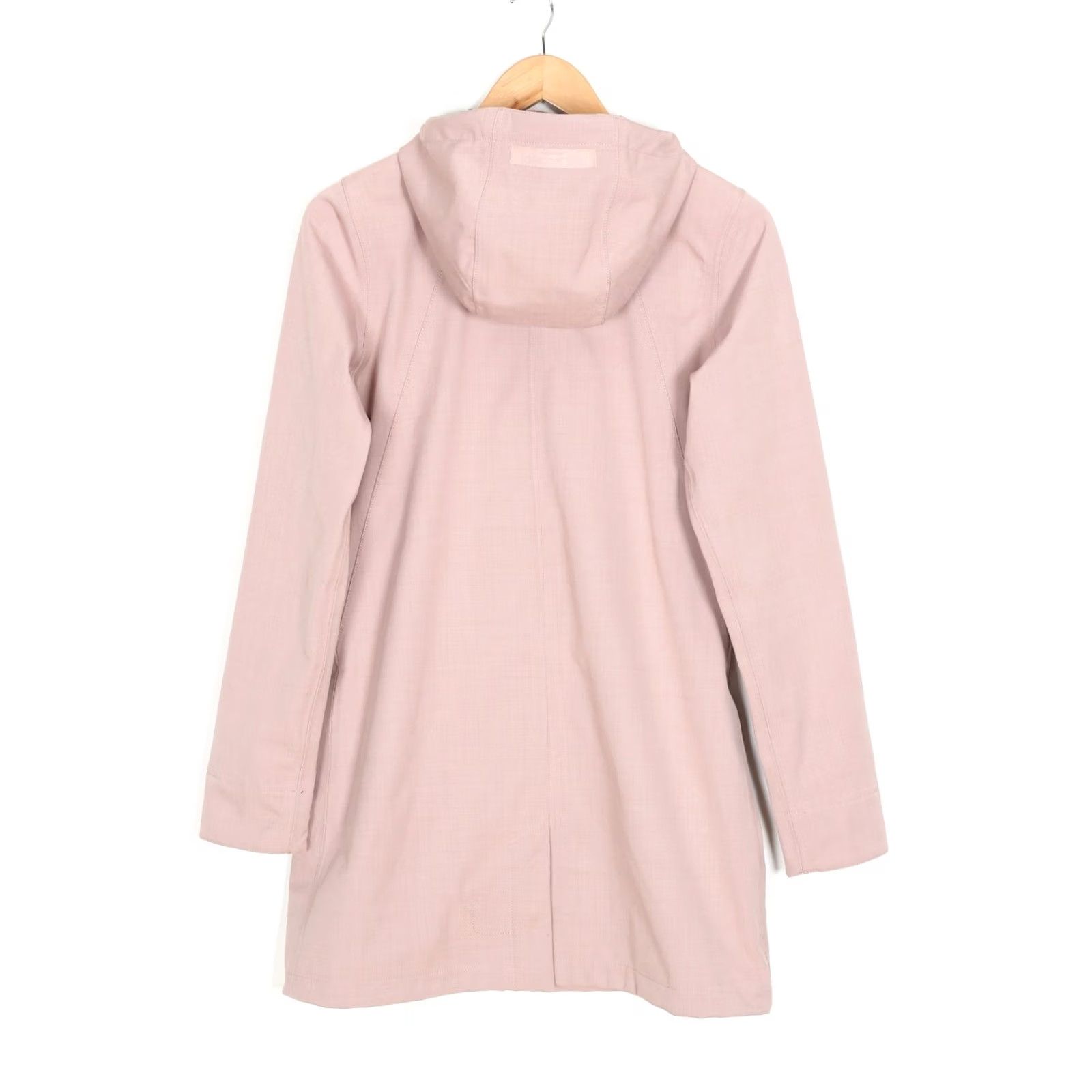 Ilse Jacobsen ILSE JACOBSEN RAINCOAT Hooded Soft Shell Coat Jacket Women 34 Beige Pink Size XXS / US 00 / IT 34 - 3 Thumbnail