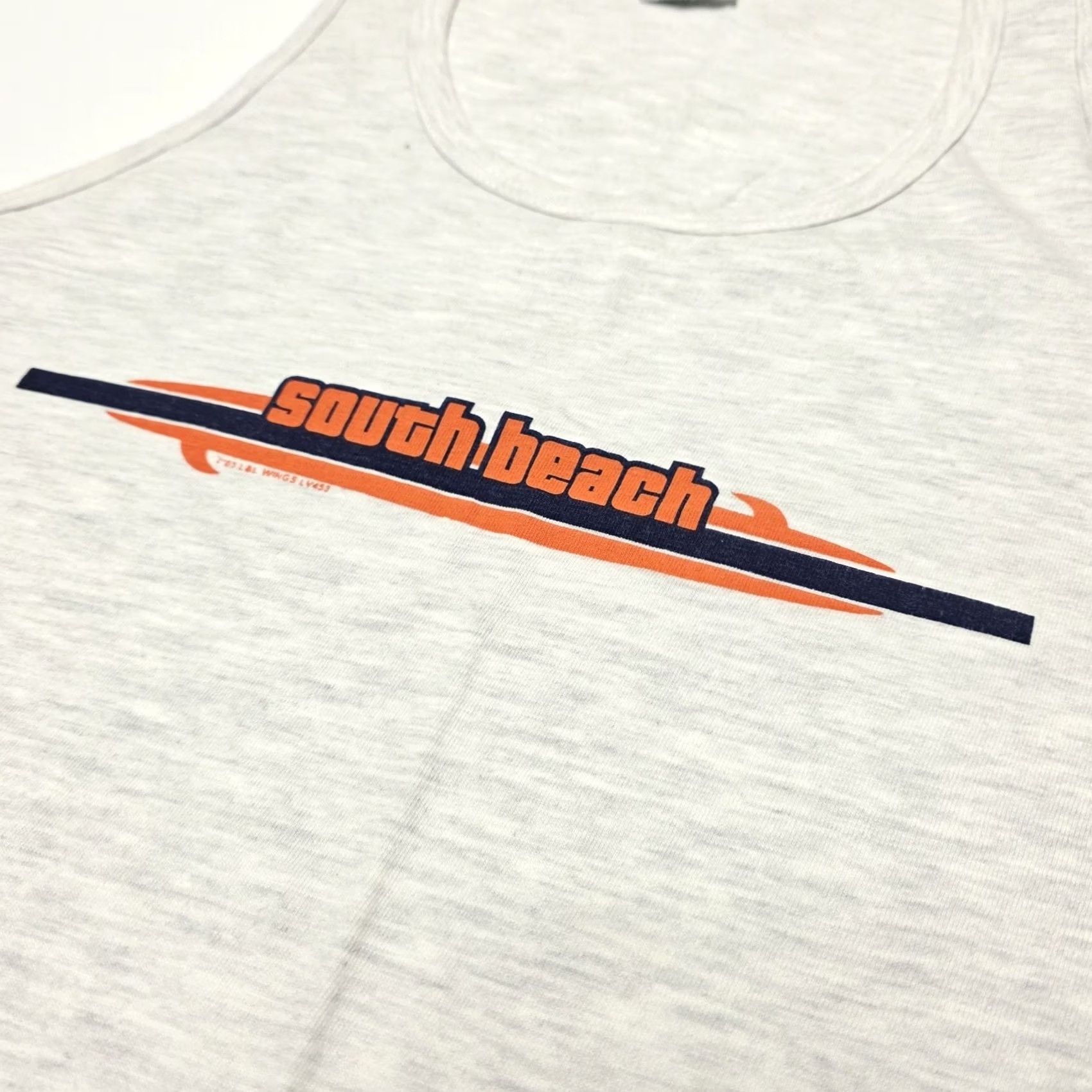 Vintage VINTAGE South Beach Florida Graphic 90's Tank Top Shirt Men M Grey Tank Top Mens Medium Graphic Print 90s Vintage Shirt Men Grey US Size US L / EU 52-54 / 3 - 2 Thumbnail