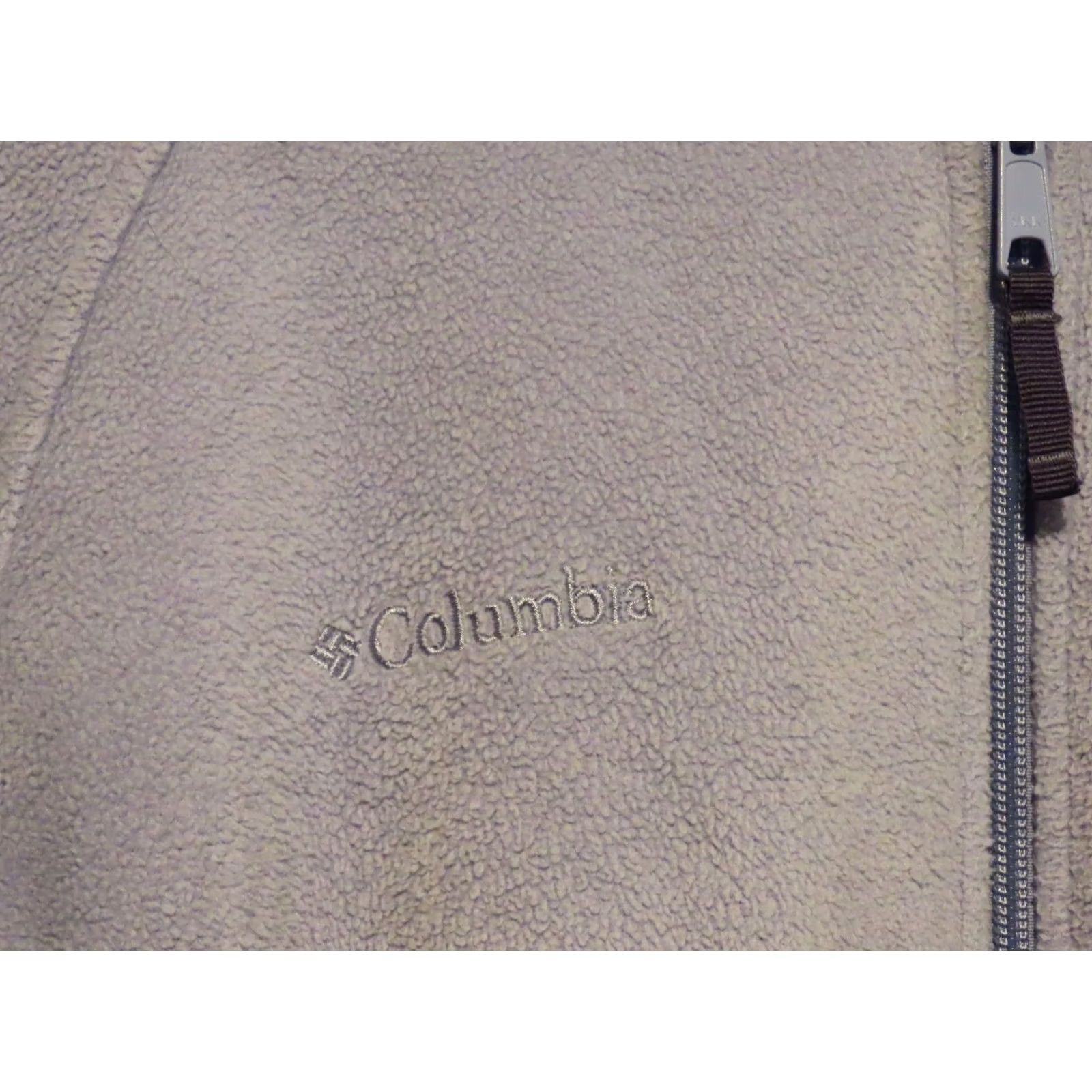 Vintage Columbia Jacket Women L Full Zip Purple Lavender Fleece Zip Up 2 Front Pockets RN 69724 Size L / US 10 / IT 46 - 6 Thumbnail