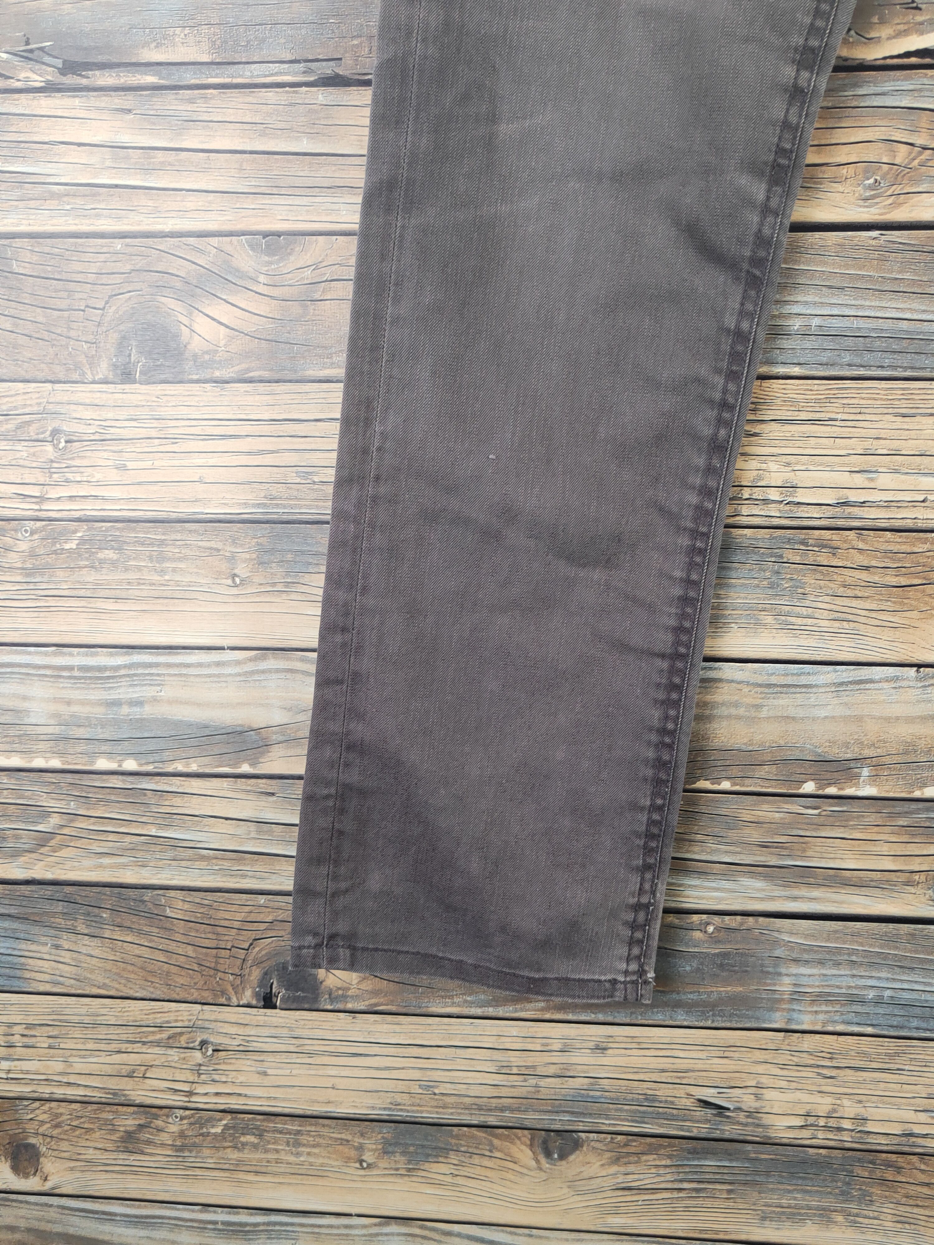Japanese Brand DL Bull Brown Faded Multipocket Cargo Pants #46-099 Size US 34 / EU 50 - 4 Thumbnail
