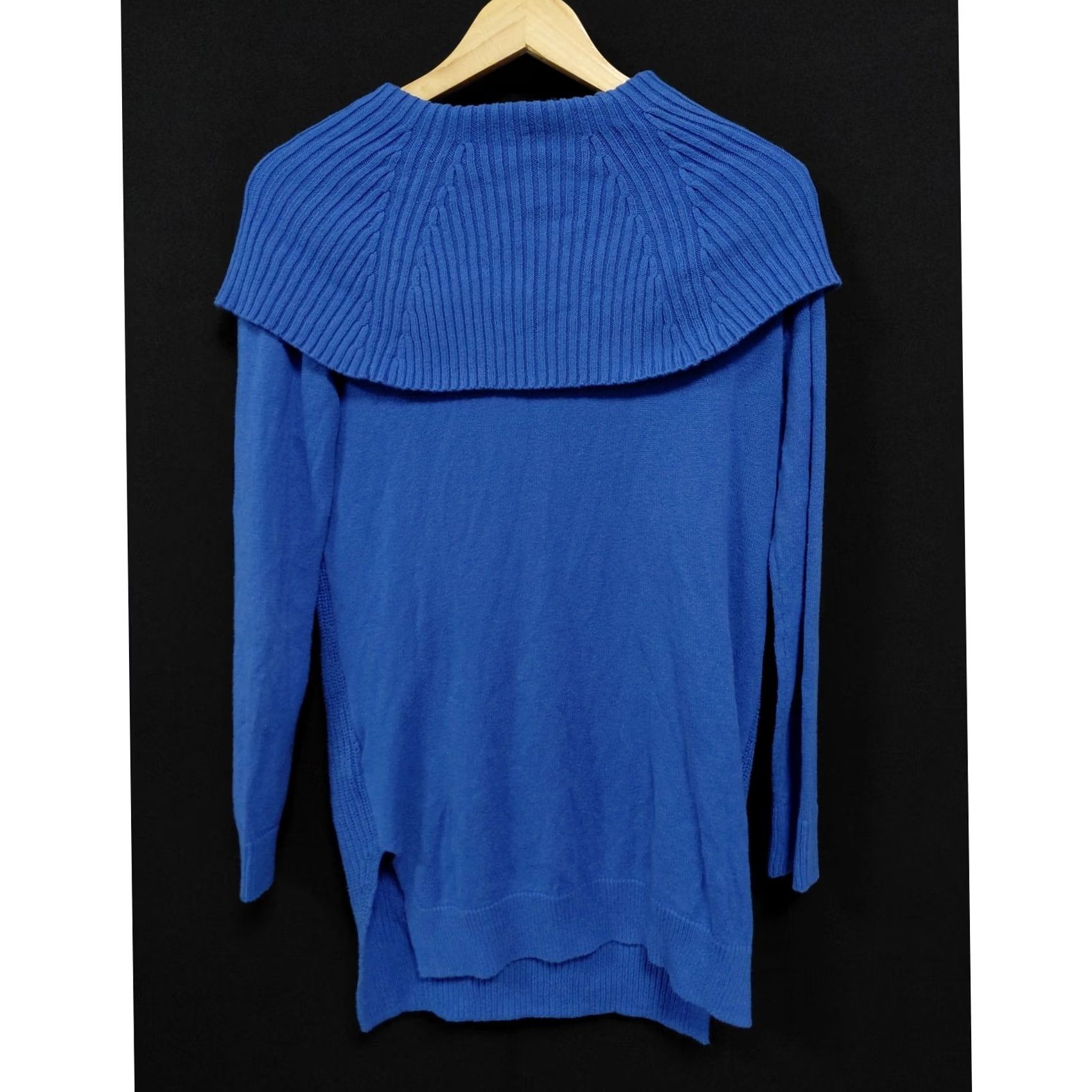 Vintage MICHAEL MICHAEL KORS Blue Knit Sweater Solid Long Sleeve Women Size S Size S / US 4 / IT 40 - 2 Thumbnail