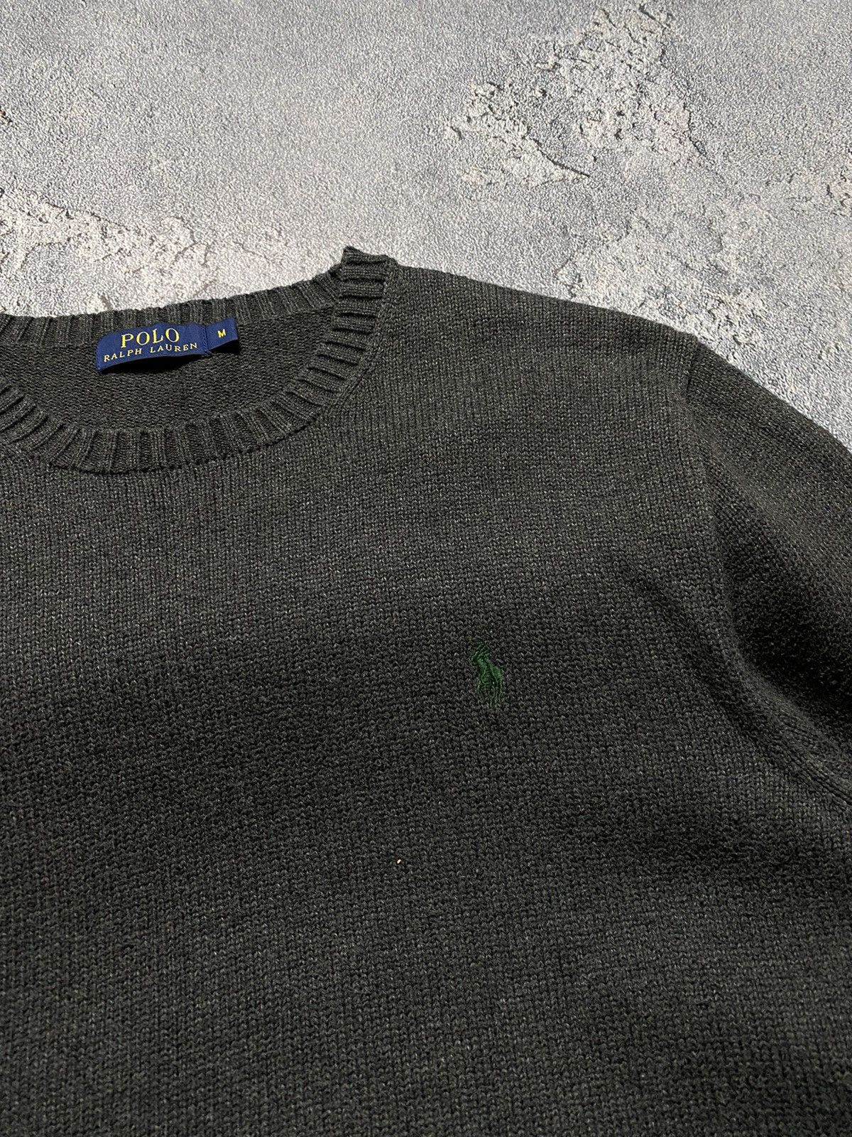 Ralph Lauren Polo Ralph Lauren VNTG KniT Crew Neck Mini Logo Sweater Size US M / EU 48-50 / 2 - 5 Thumbnail