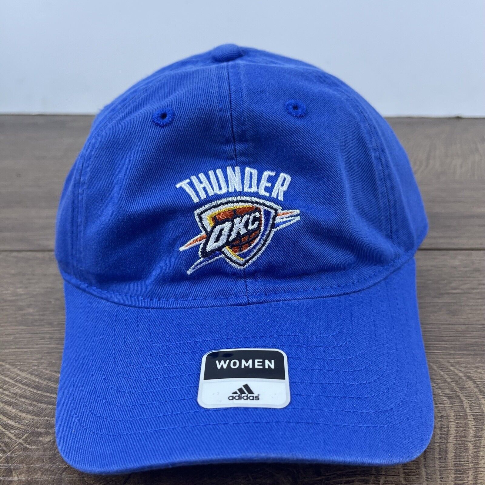 Adidas Oklahoma City Thunder Hat Adidas Womens Blue Cap Adjustable Size ONE SIZE - 2 Thumbnail