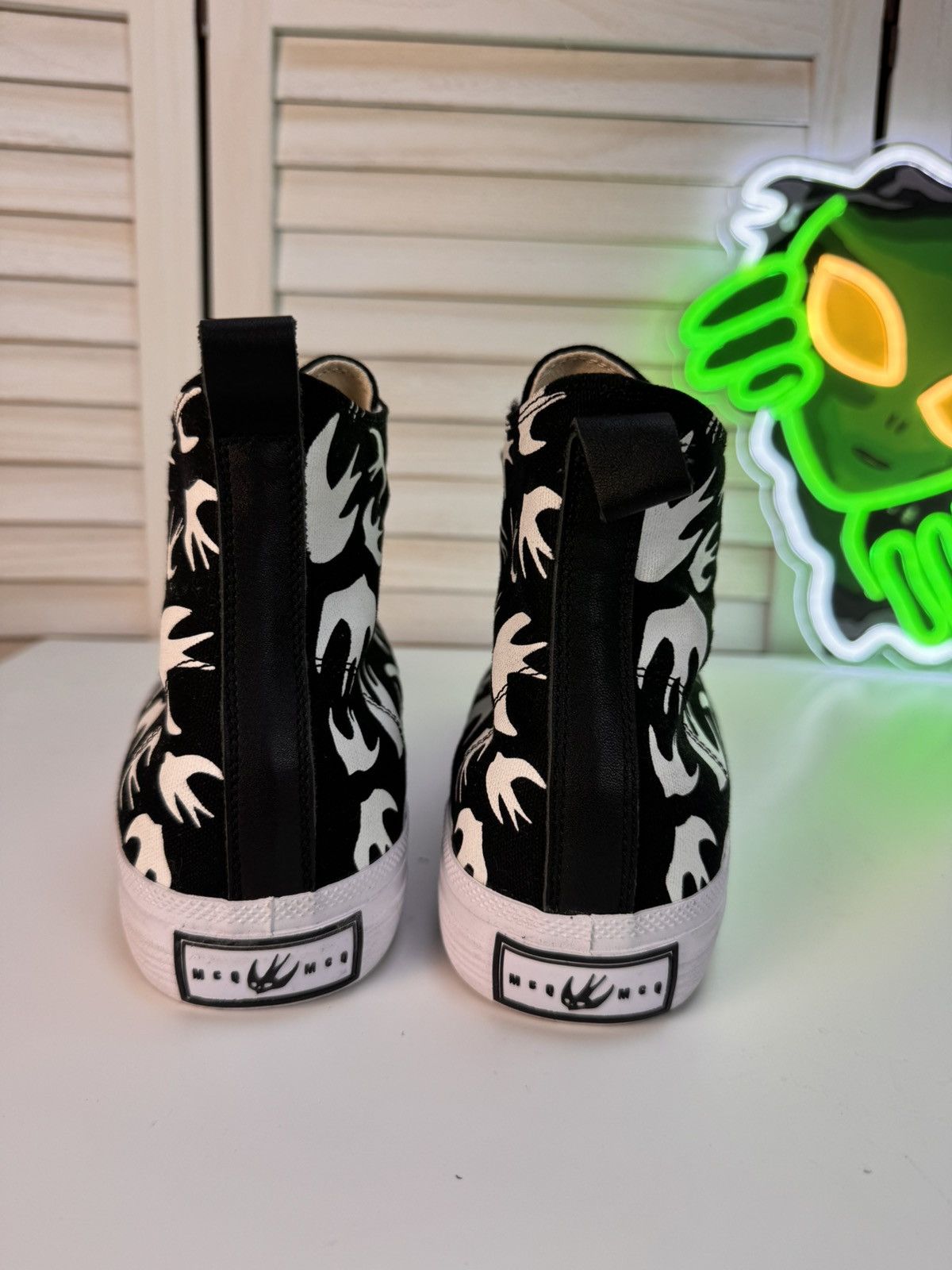 Alexander McQueen McQ Alexander McQueen Swallow Vulc High Sneakers | EU 42 Size US 8 / EU 41 - 5 Thumbnail