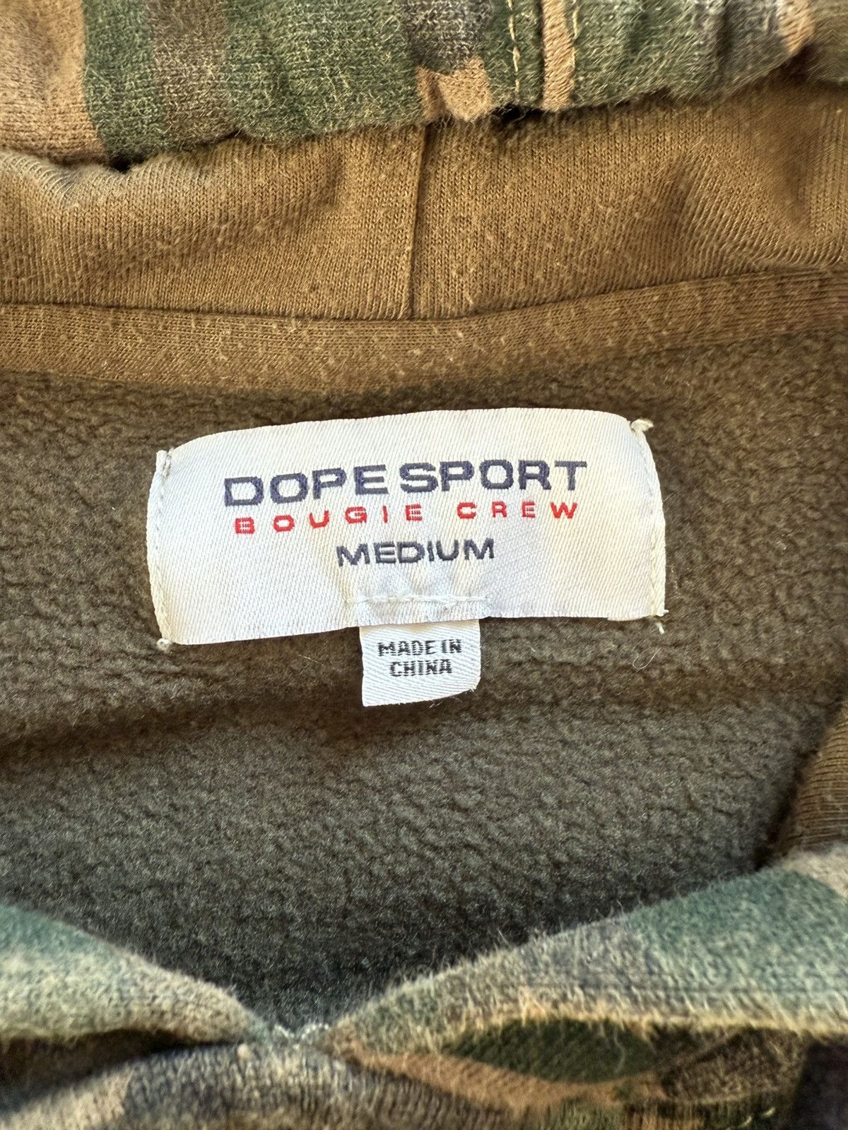 Vintage Dope Sport Camo Hoodie Size US M / EU 48-50 / 2 - 3 Thumbnail