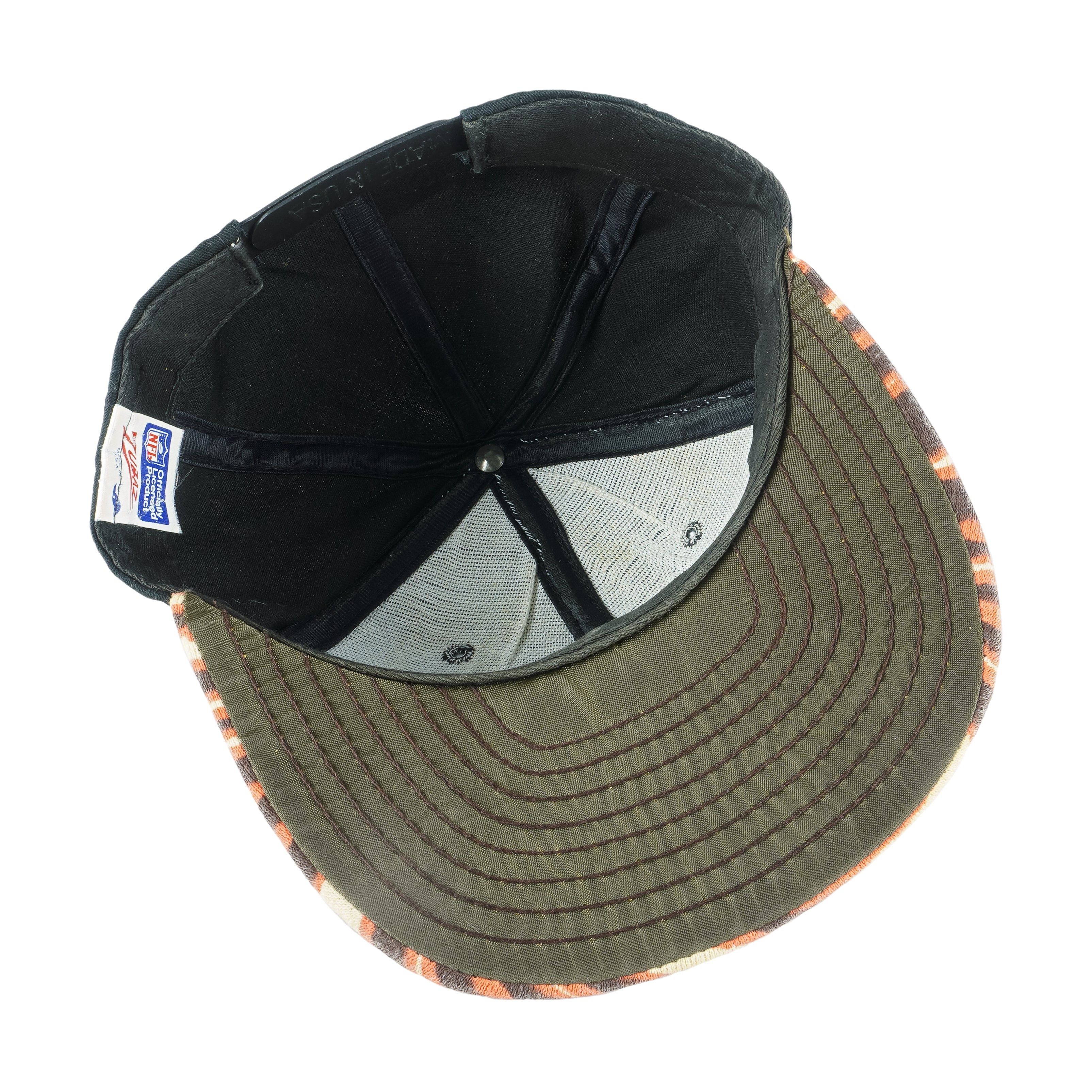 Zubaz NFL Cleveland Browns Kosar 19 Snapback Hat 1990s Size ONE SIZE - 4 Thumbnail