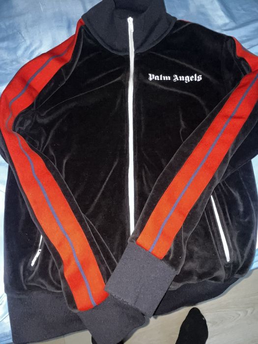 Palm Angels Extremely rare ‘Palm Angels’ sweatsuit (Black/Red) (Valoir