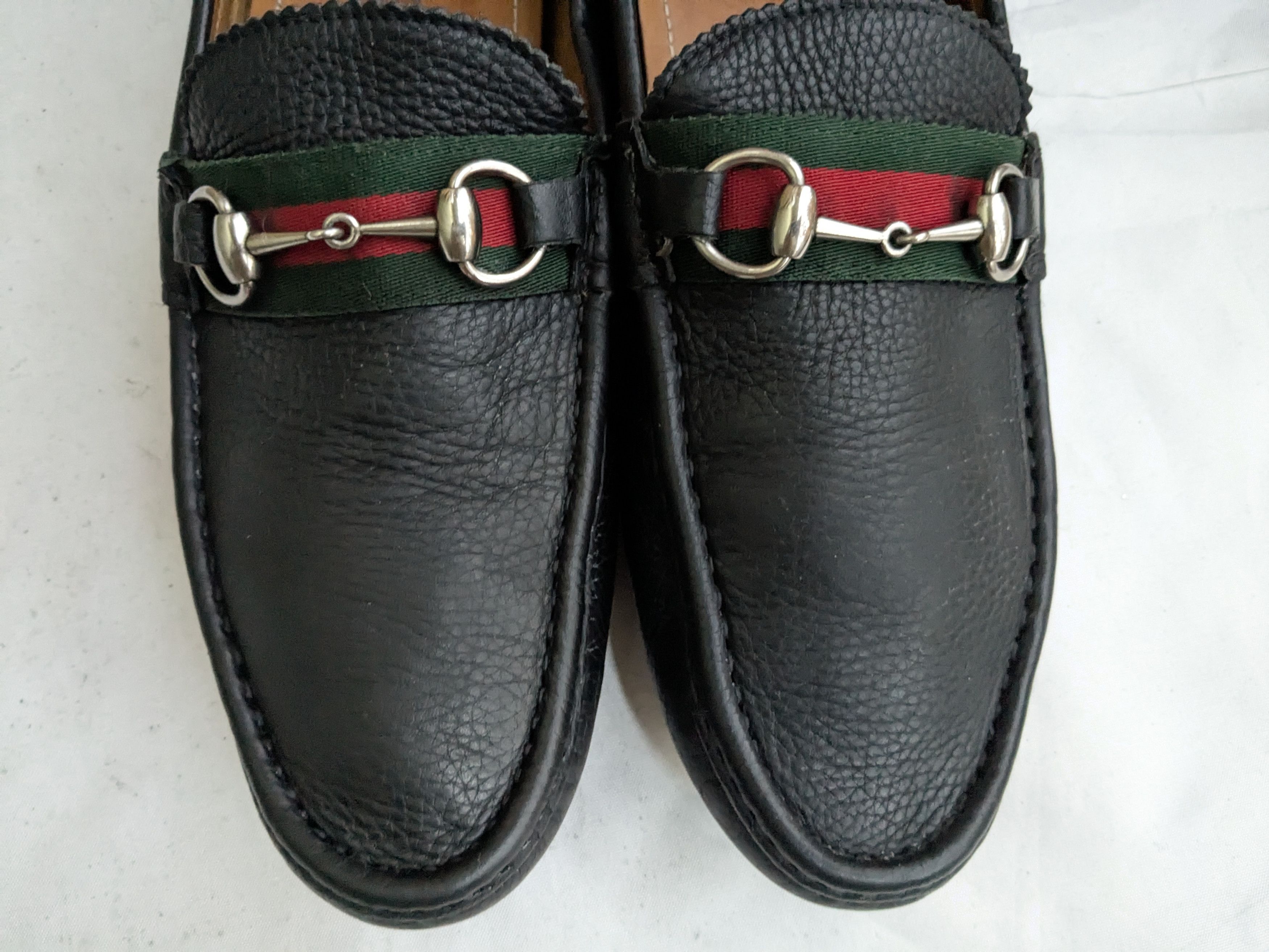 Gucci Gucci Horsebit Driving Loafers Black Leather 10.5 Slip On Size US 10.5 / EU 43-44 - 3 Thumbnail