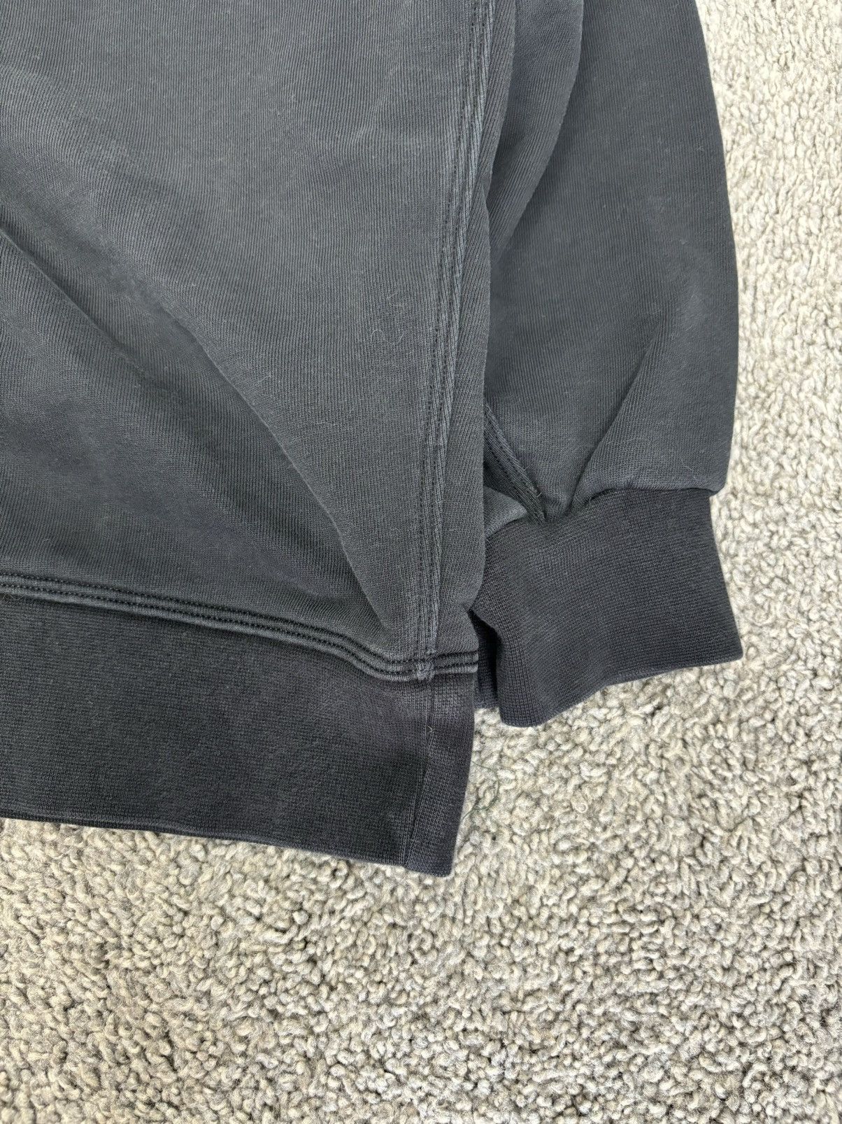 Lululemon Lululemon black Perfectly Oversized Cropped Crew Frenchterry Size L / US 10 / IT 46 - 3 Thumbnail