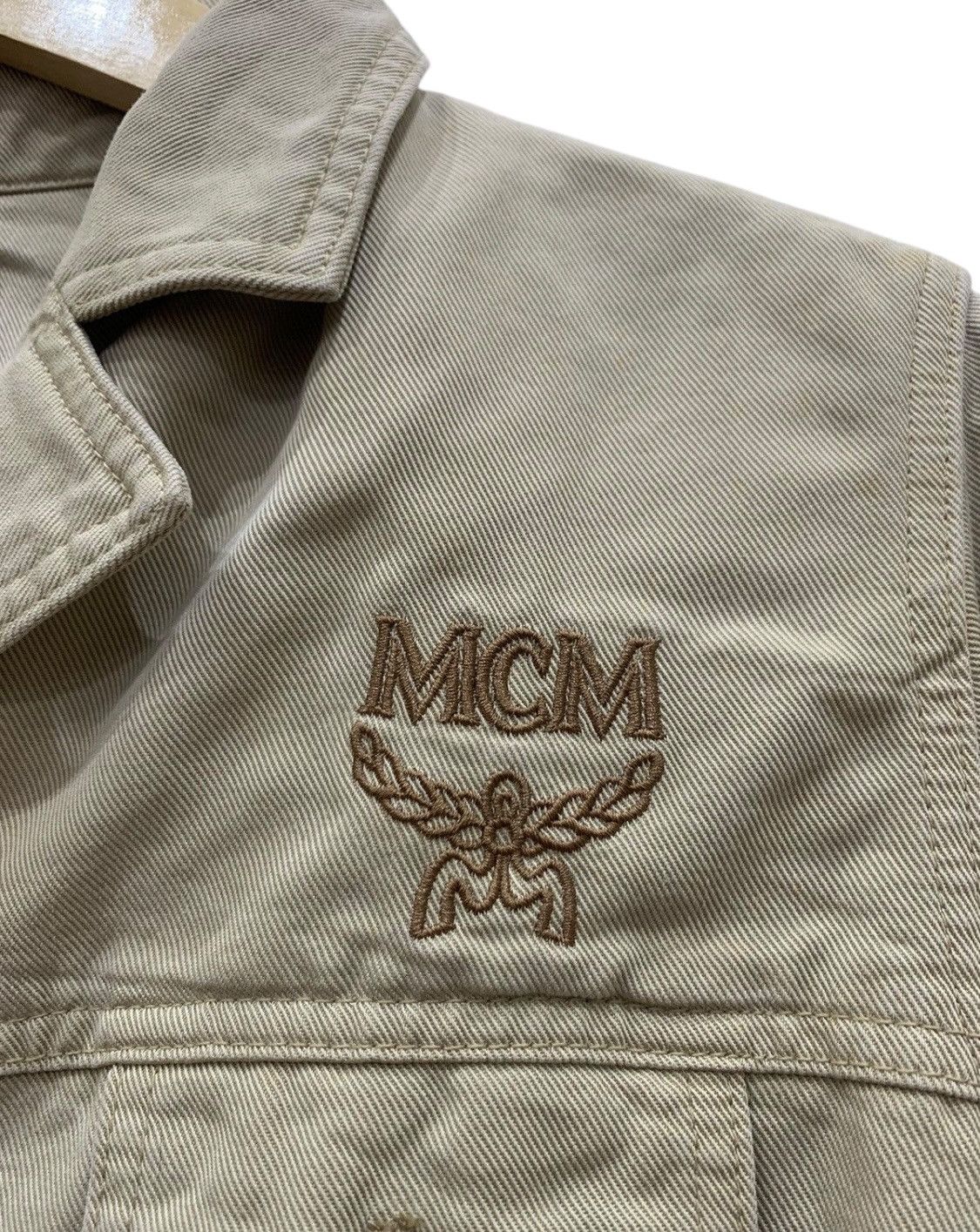 MCM × Vintage Vintage MCM Legere Denim Jacket Size M / US 6-8 / IT 42-44 - 3 Thumbnail