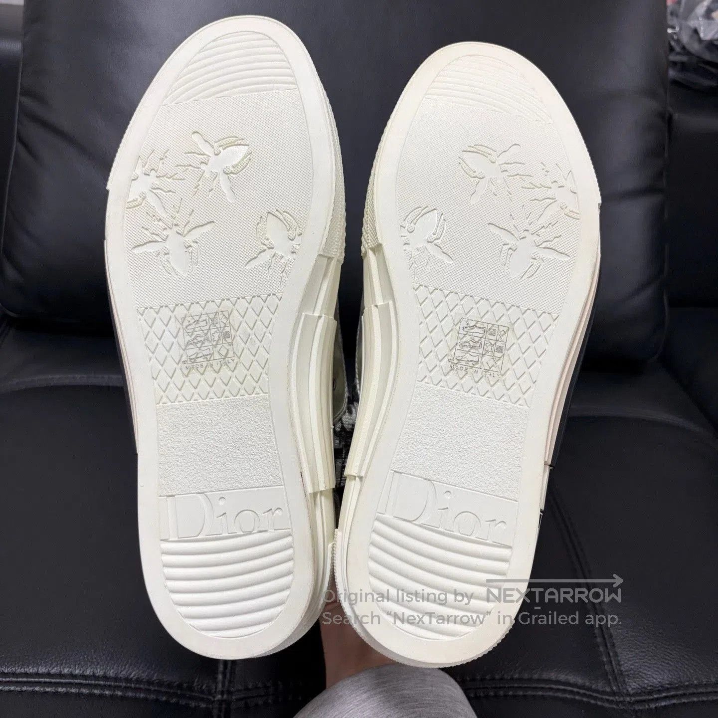 Dior Dior B23 High-Top White Sneakers. Size US 9 / EU 42 - 5 Thumbnail