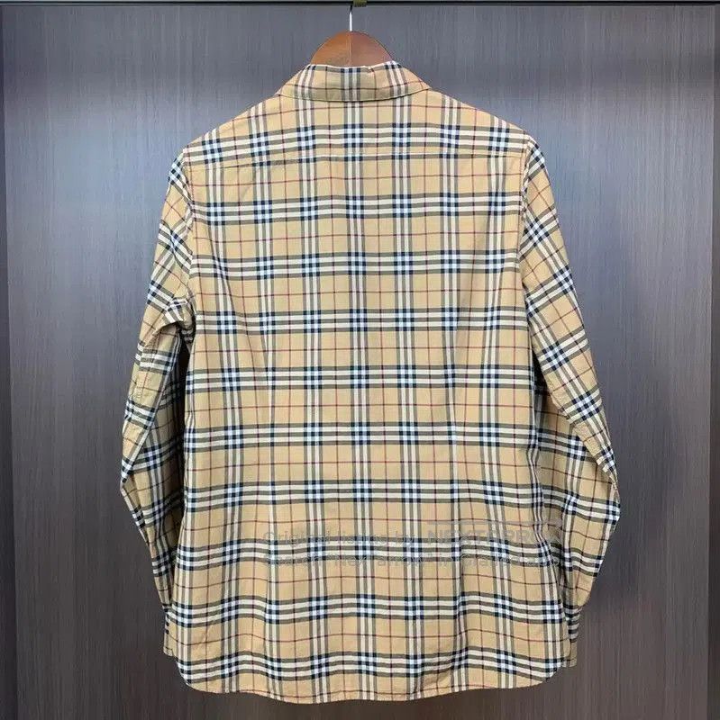 Burberry Burberry Multicolored Cotton Long Sleeve Shirt. Size M / US 6-8 / IT 42-44 - 2 Thumbnail